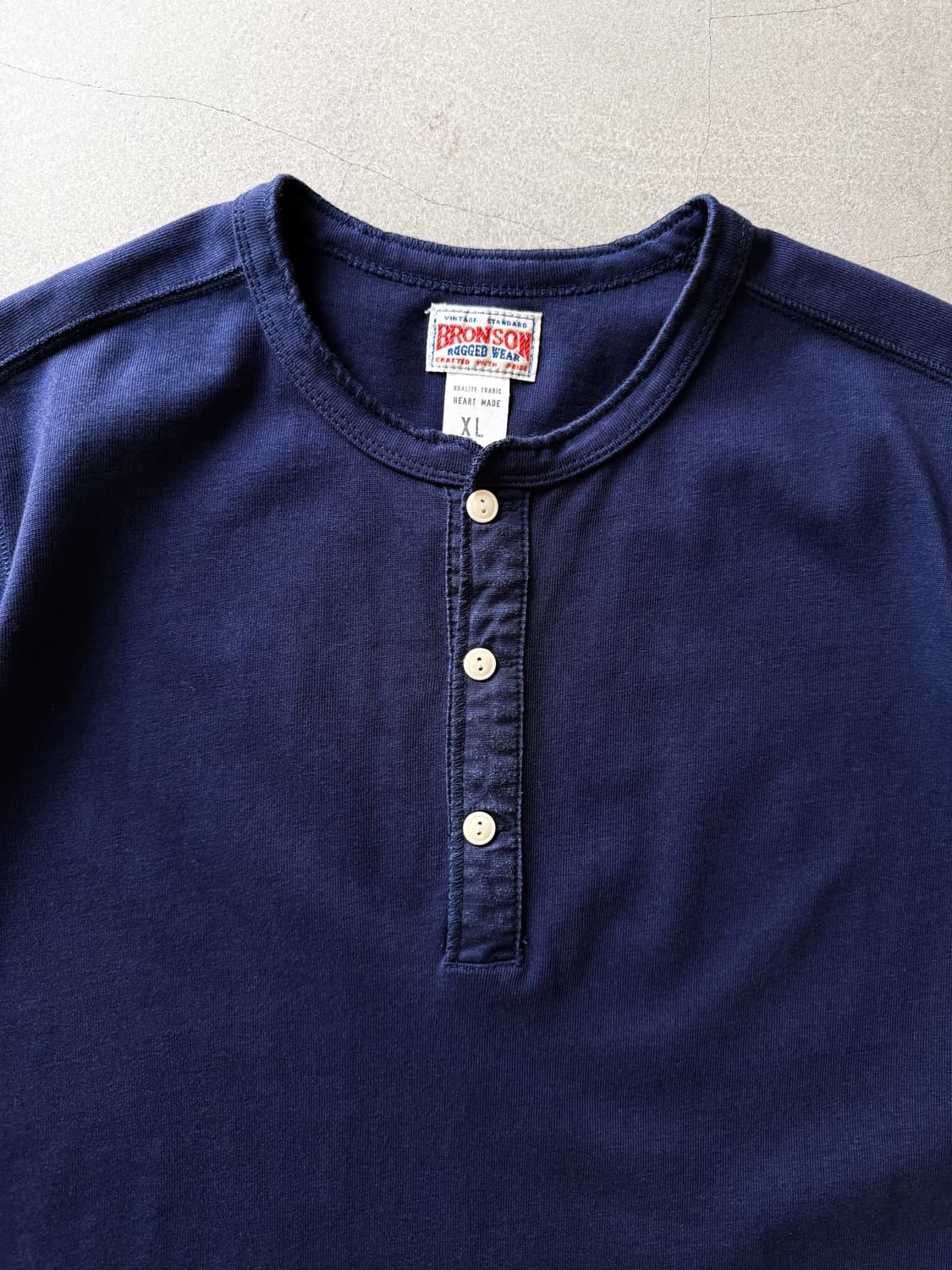 Bronson Military Henley T-Shirt 상품이미지2