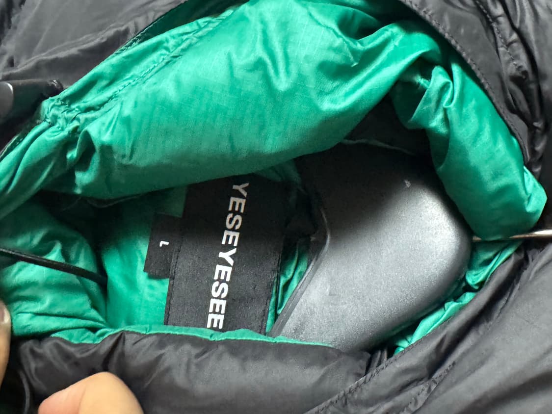 예스아이씨 후드 다운 패딩 상품이미지2