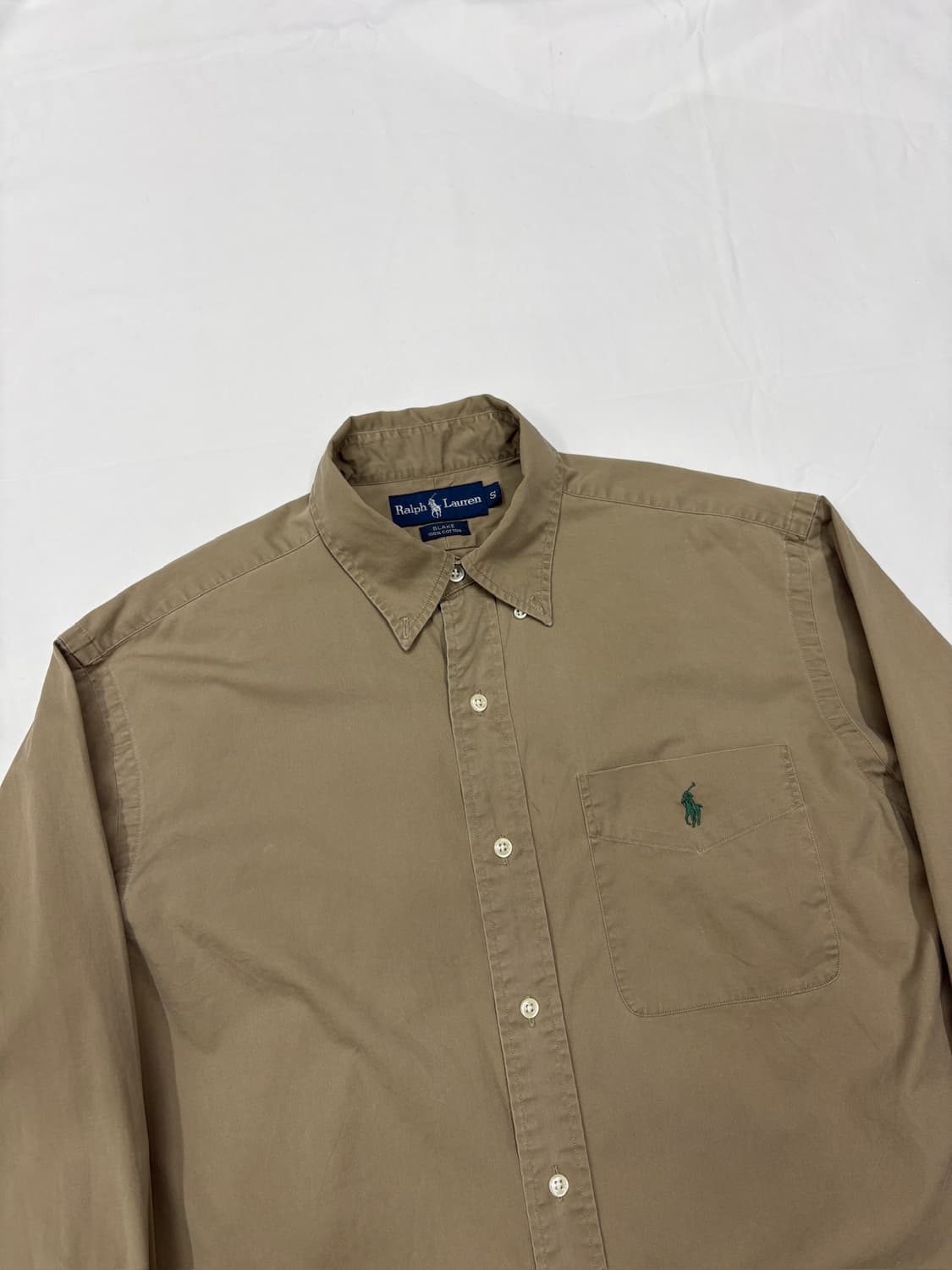 Polo 폴로 랄프로렌 솔리드 코튼 포켓 셔츠 Polo Ralph Lau 상품이미지1