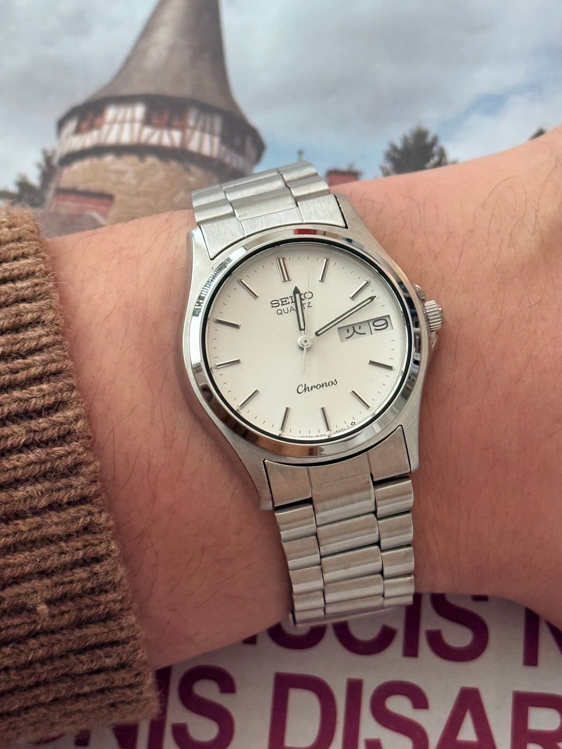 Seiko 세이코 쿼츠 Chronos Day-Date 1980 상품이미지10