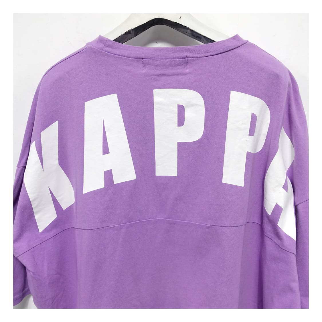 [XL] KAPPA 빈티지 올드 카파 라벤더 오버 숄더 티셔츠 상품이미지5
