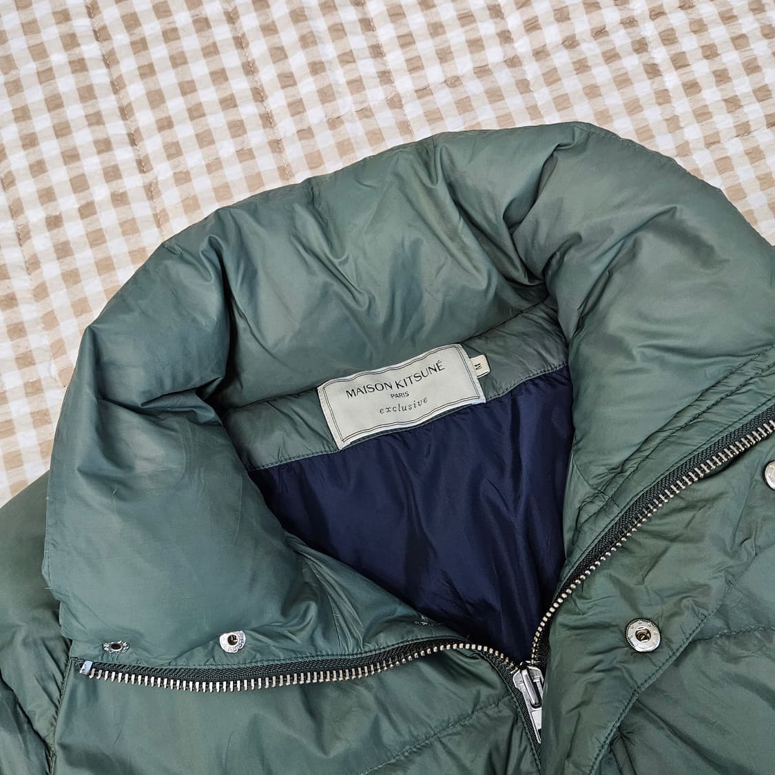 메종키즈네 국뽕 패치 오리털 패딩 남자100~105 상품이미지3