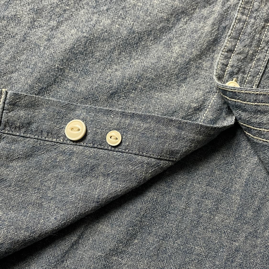 DOCKERS 다커즈 빈티지 코튼 데님 셔츠 A00668 상품이미지5