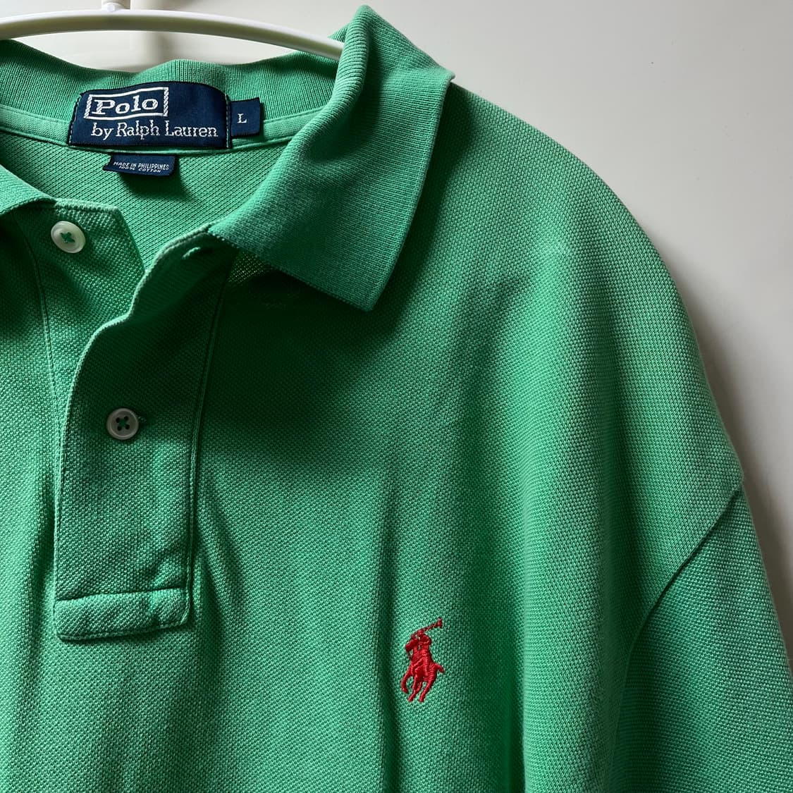 폴로 랄프로렌 코튼 PK 폴로 카라티 L/100 상품이미지2