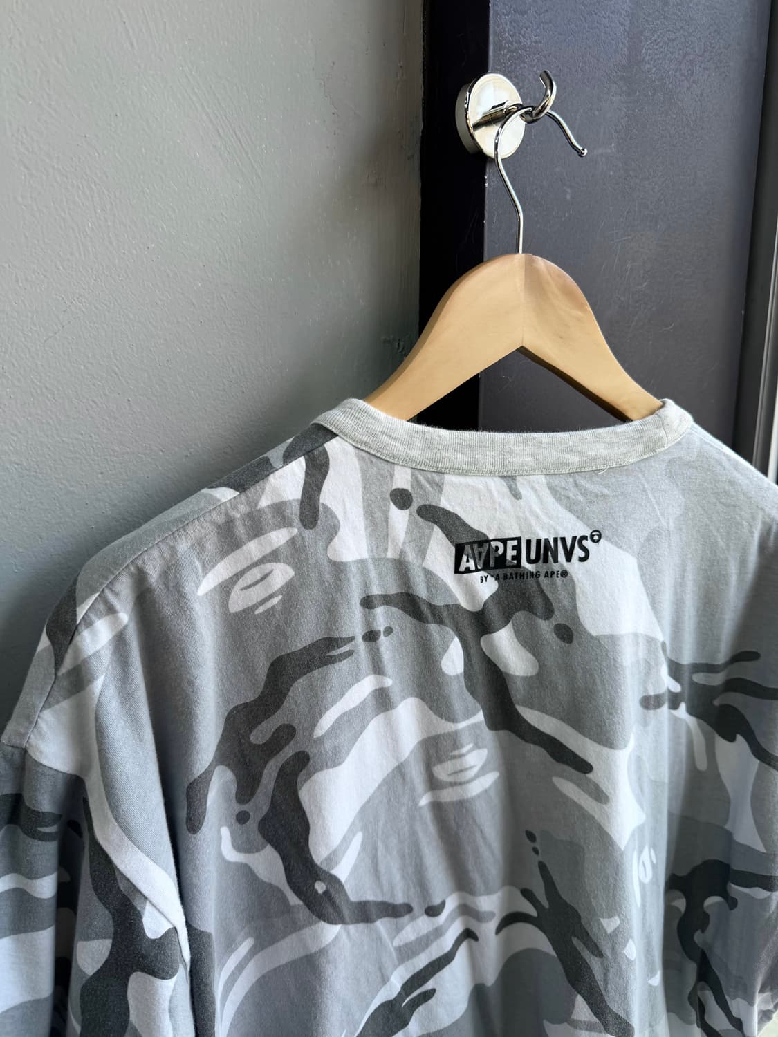 100~105/ 에이프 리버시블 라운드 반팔 상품이미지10