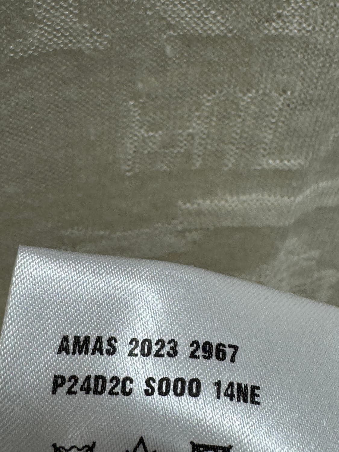 프라다 로고 실크 니트 반팔 36사이즈  상품이미지4