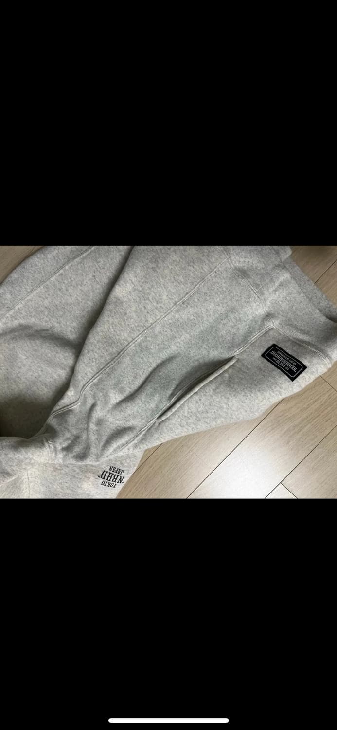 네이버 후드 맨투맨 멜란지 XL 상품이미지7