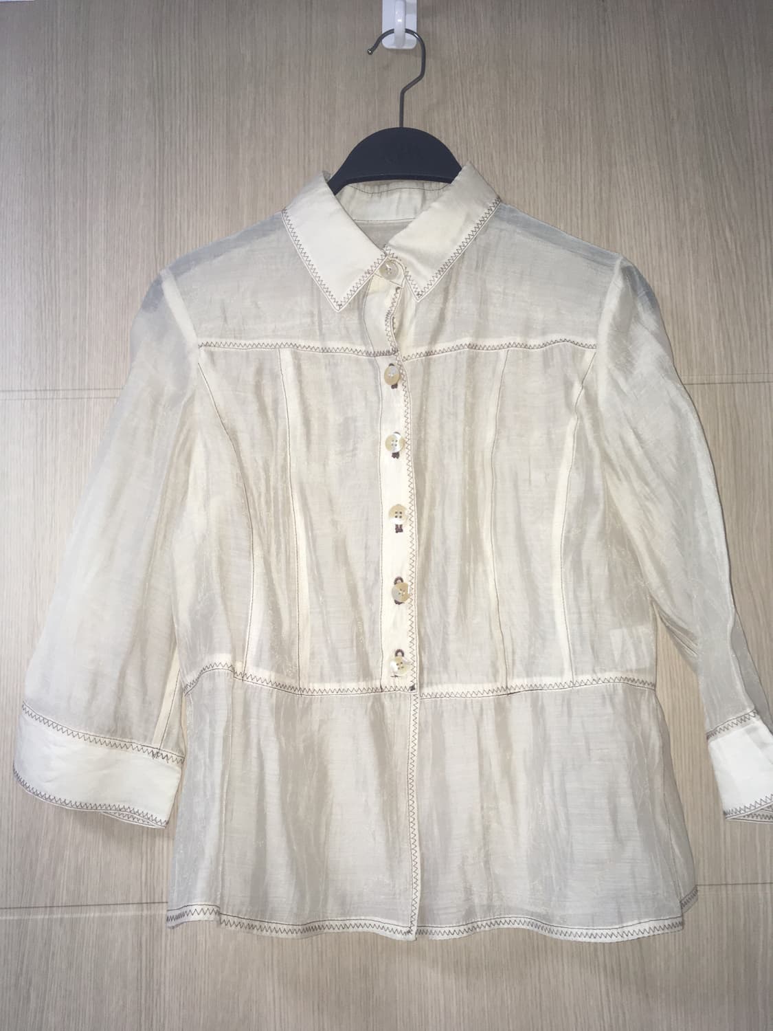 Western  Seestrough shirts 상품이미지4