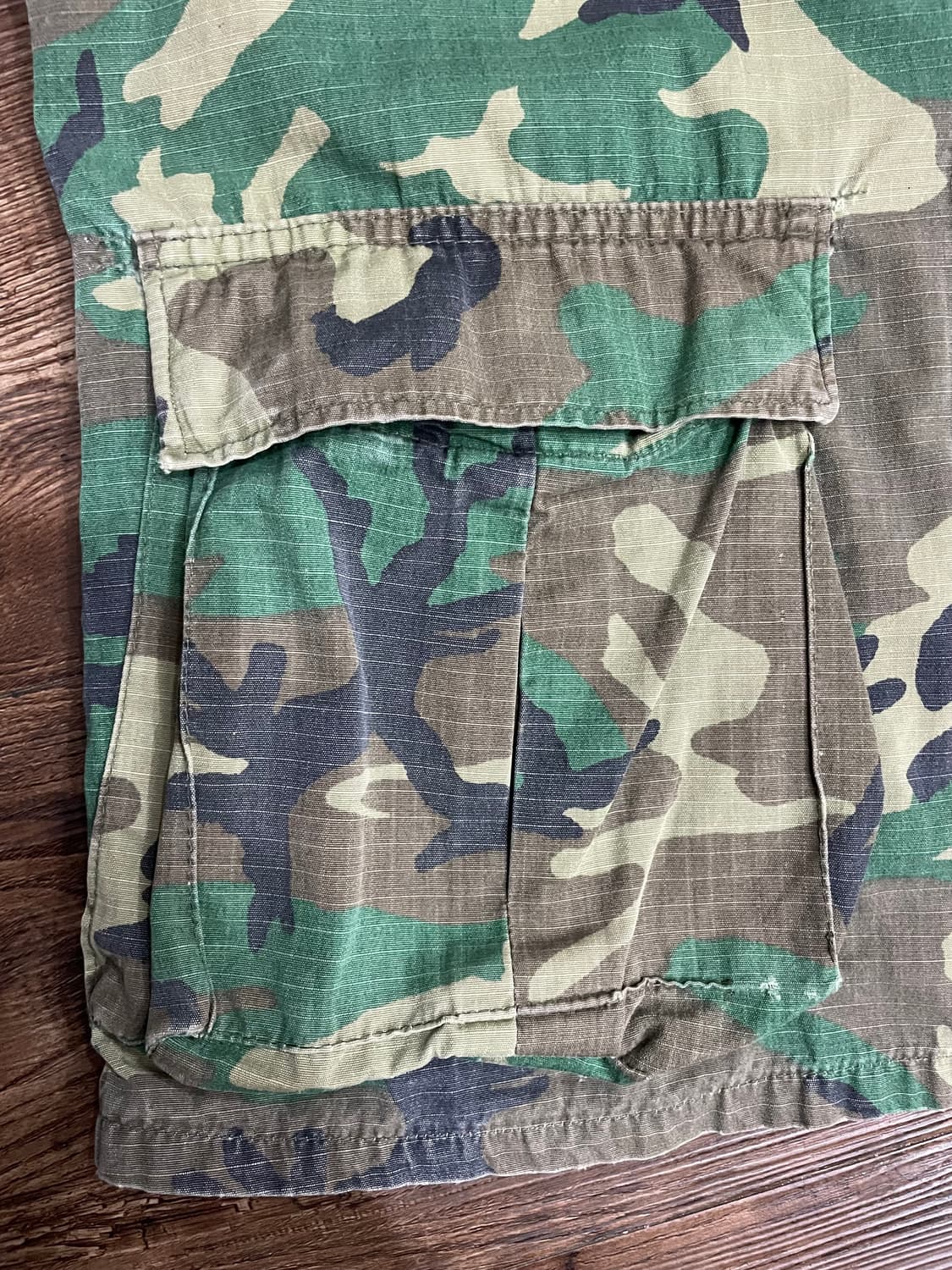 80년산 미군 희귀 RDF ERDL 퍼티그 자켓 SR 상품이미지5