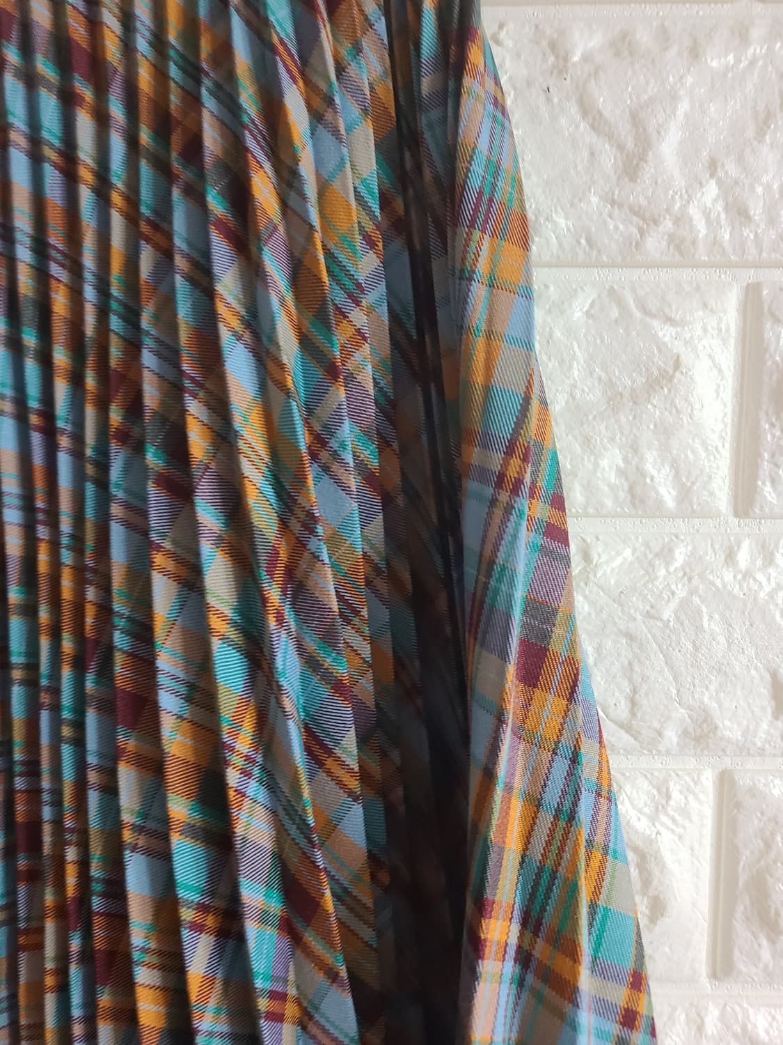 People of the World 체크 롱 스커트 S 상품이미지7