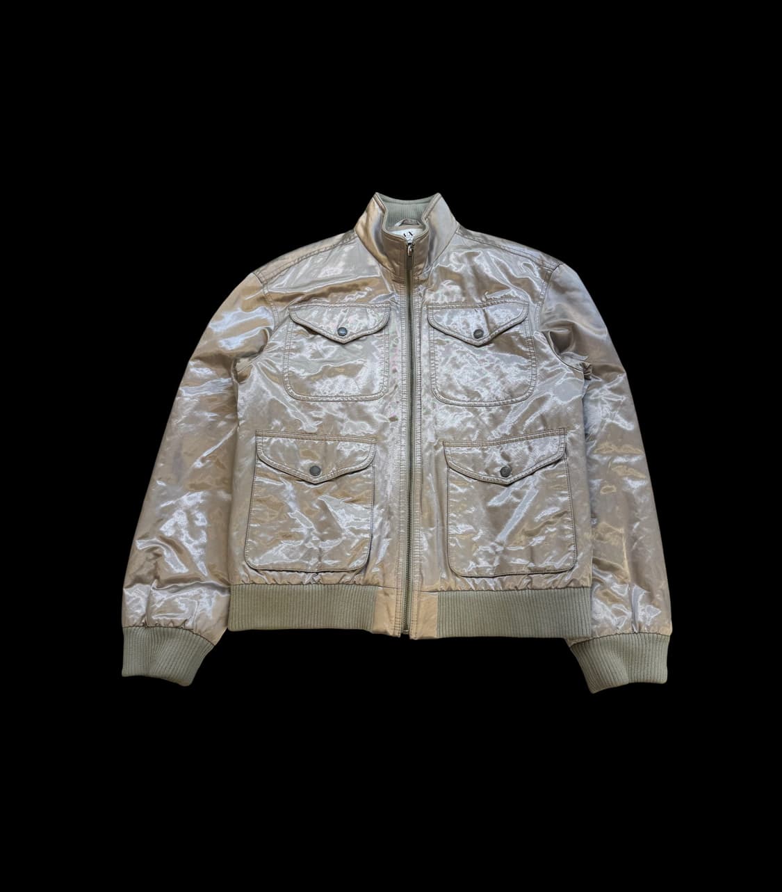 알마니 익스체인지 새틴 유틸리티 자켓 상품이미지1