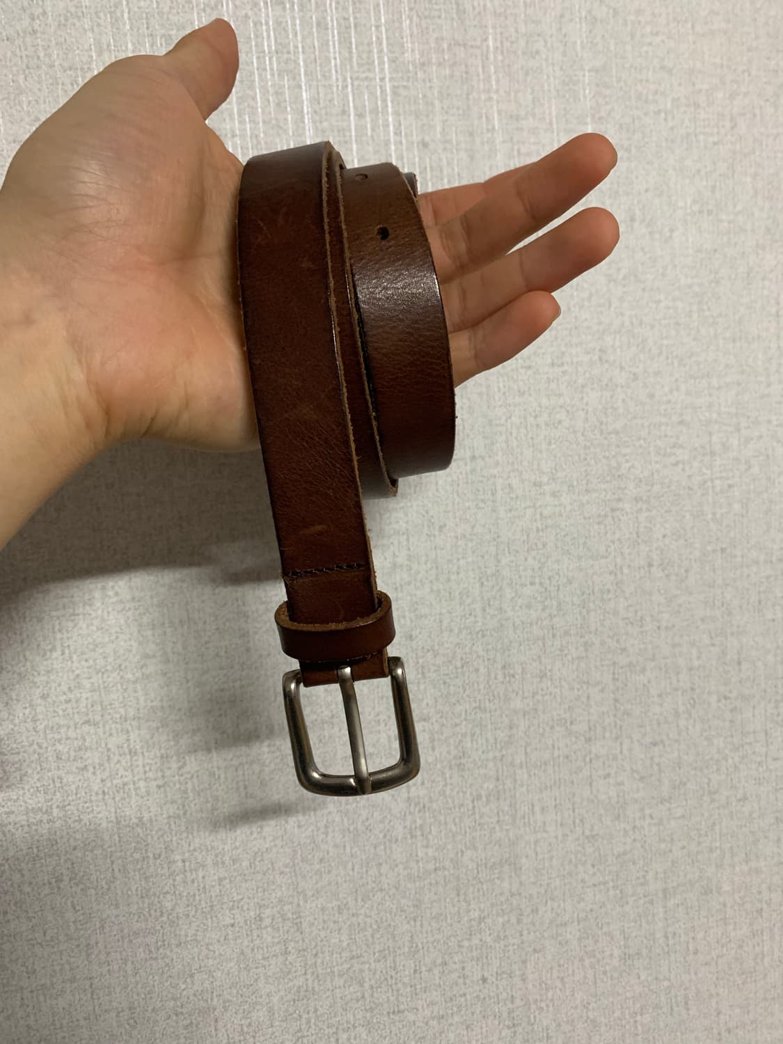 빈티지 브라운 벨트 상품이미지2