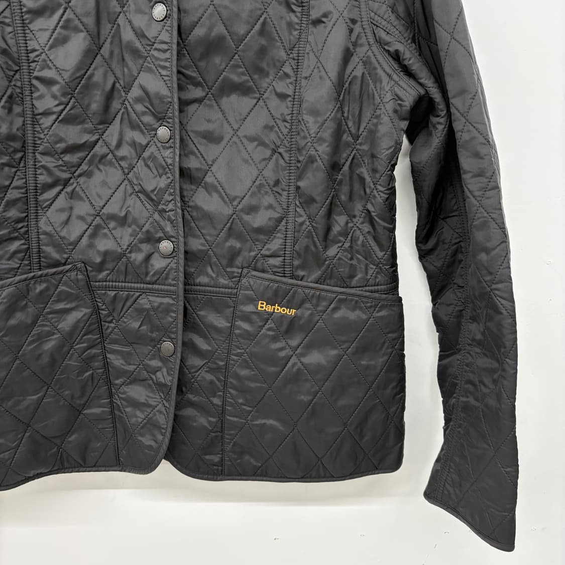 바버 블랙 퀼팅 자켓 남s 상품이미지2