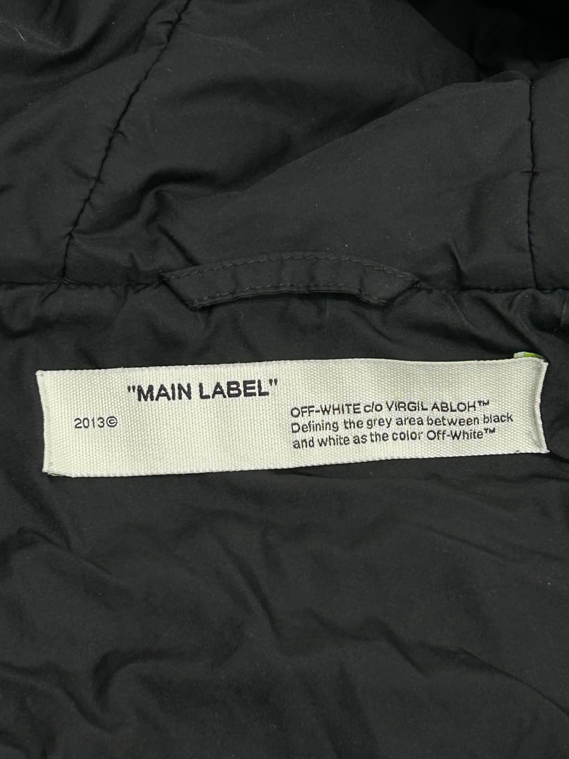오프화이트 블랙 롱패딩 40사이즈 (66) 상품이미지9