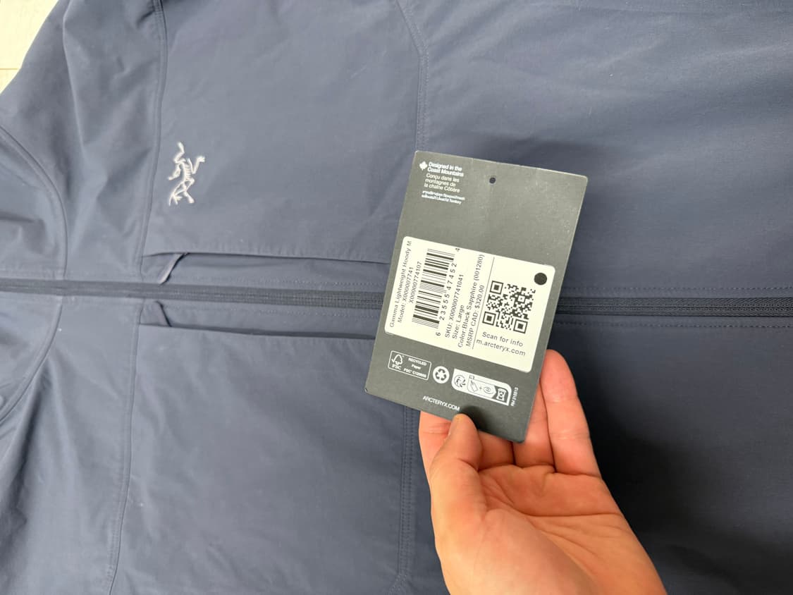 9/9일 구매 아크테릭스 감마 라이트웨이트 L 사이즈 상품이미지2