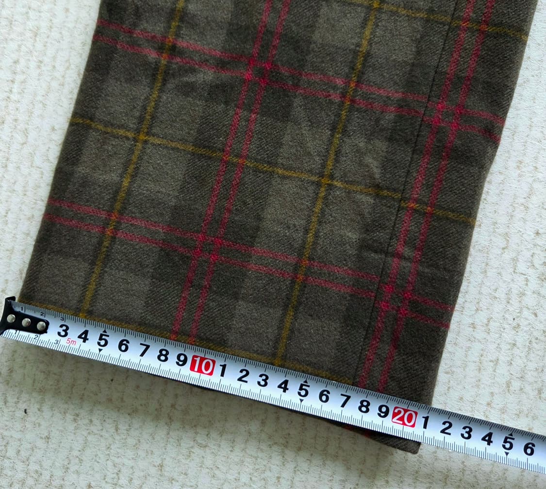 랄프로렌 퍼플라벨 플래드 울 팬츠 상품이미지6