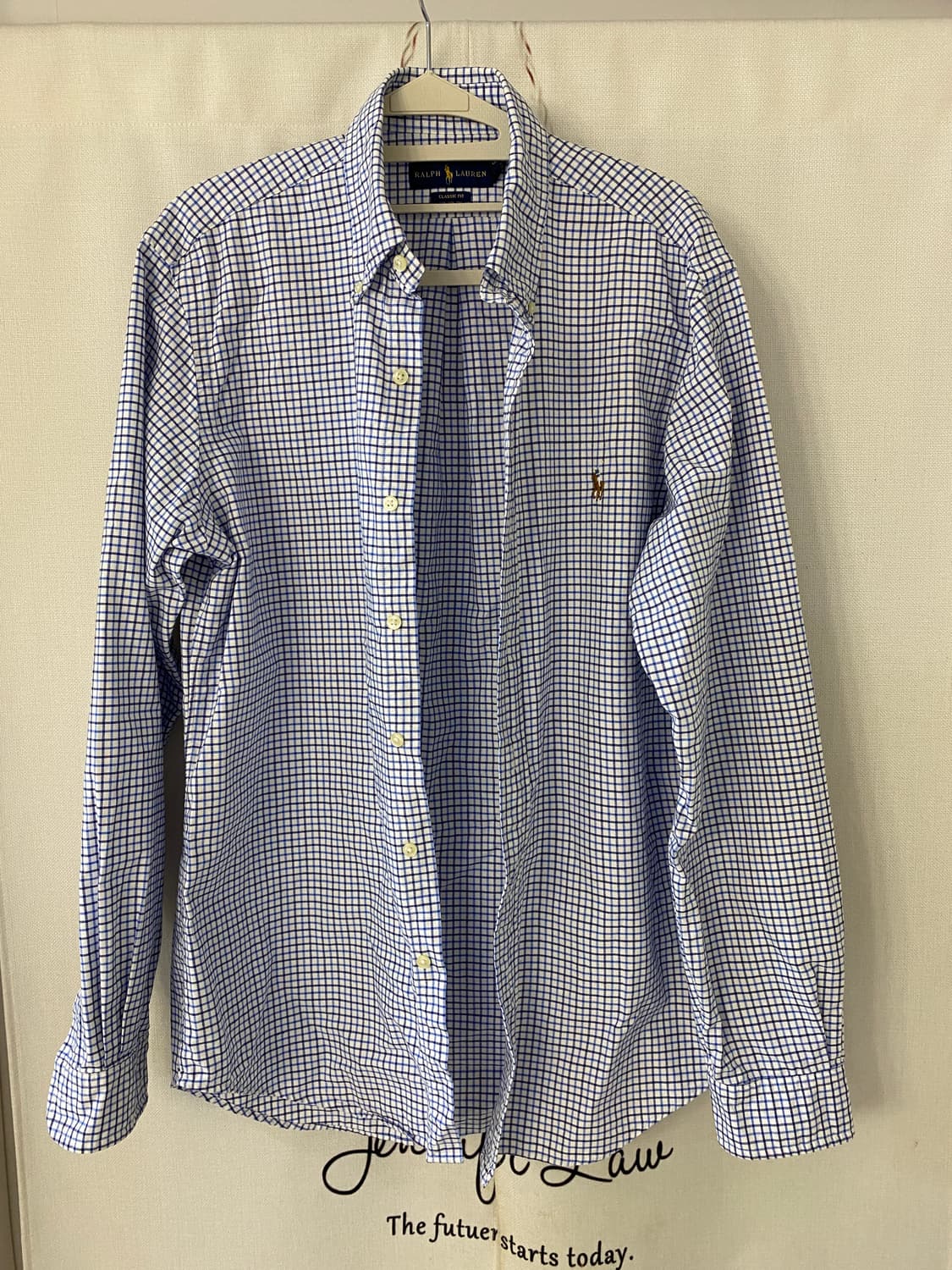 M)폴로랄프로렌 클래식핏 체크 긴팔 셔츠 상품이미지1