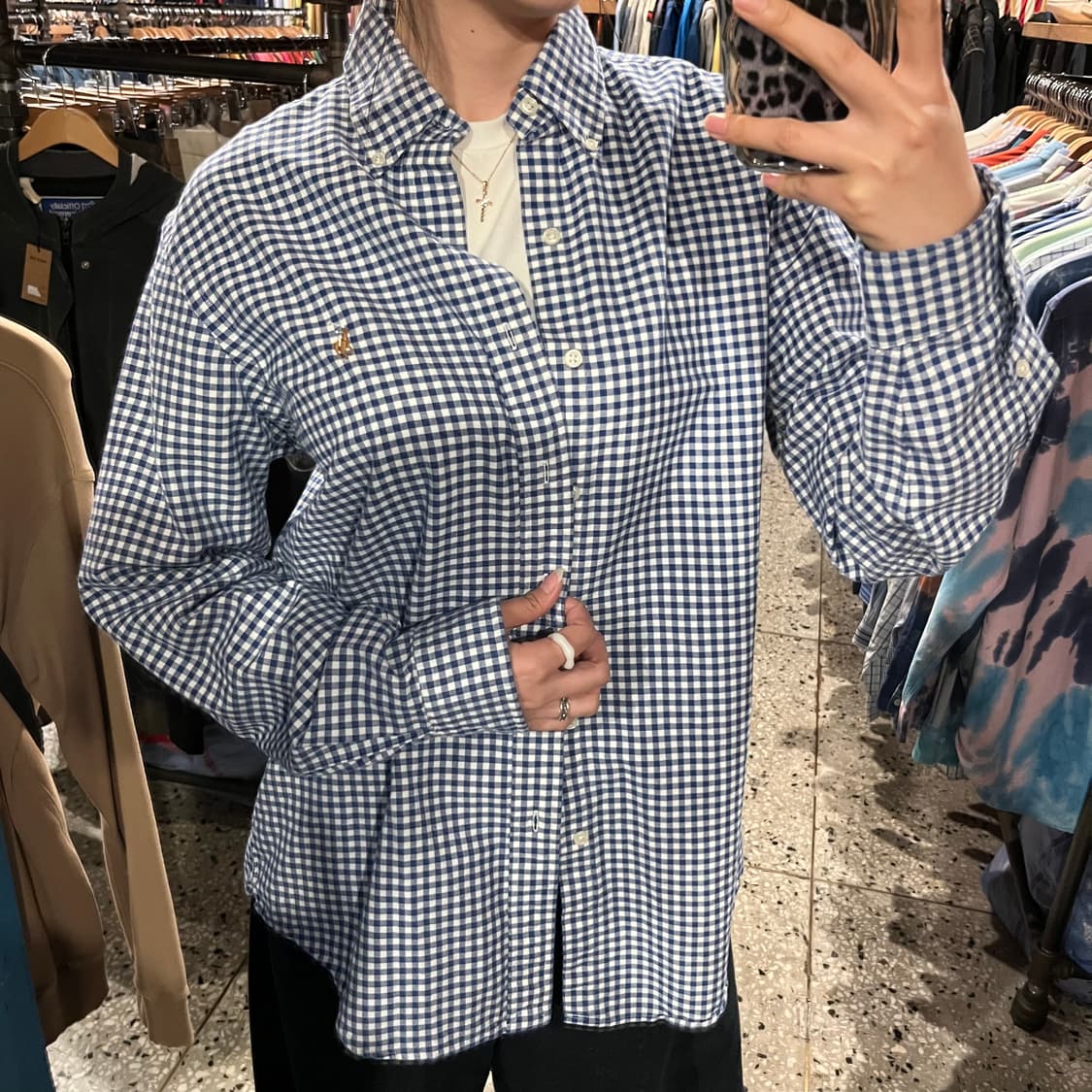 POLO 폴로 랄프로렌 깅엄체크 셔츠 상품이미지5