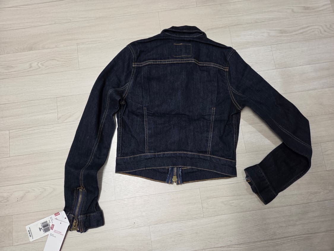 새상품 여성55,주니어160  리바이스 청자켓-투웨이지퍼 상품이미지5