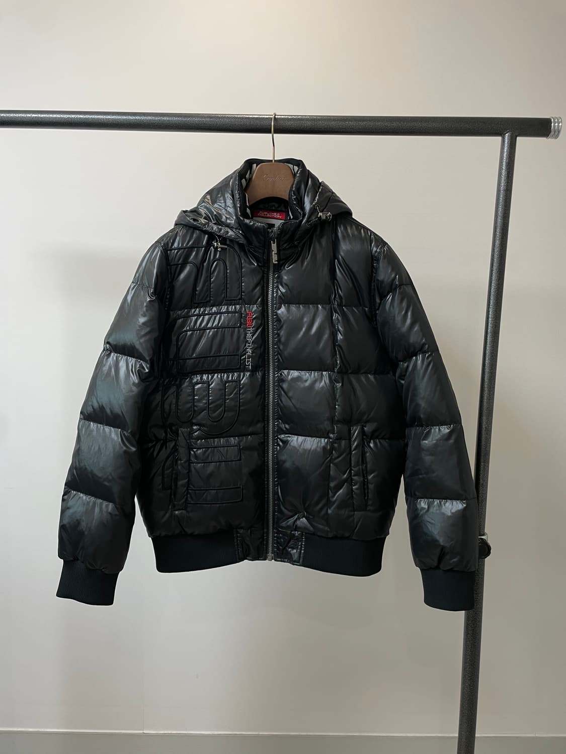 (L) Fubu 후부 올드스쿨 힙합 스펠아웃 덕다운 패딩 상품이미지1