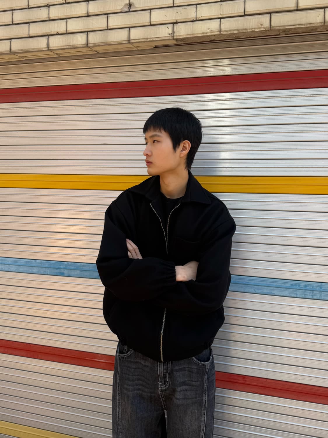 US N THEM Wool Zip-Up Jacket 상품이미지1