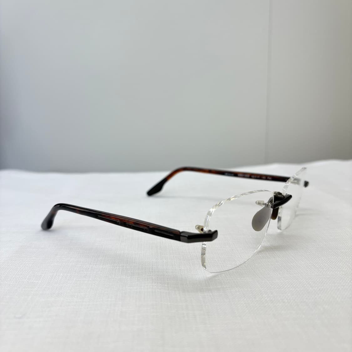 벤츠 브라운 무테 안경 상품이미지4