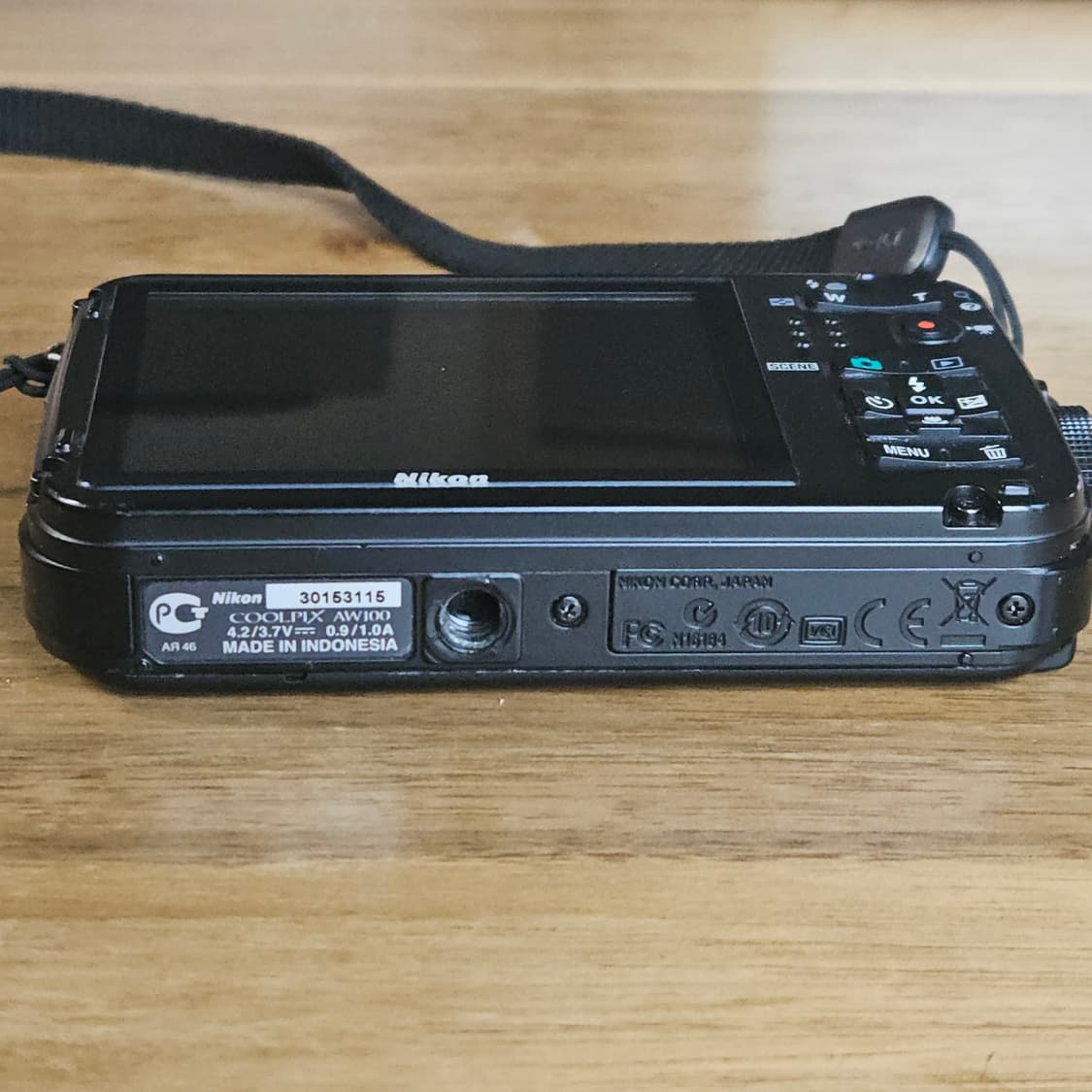 NIKON COOLPIX AW100 BLACK 상품이미지3