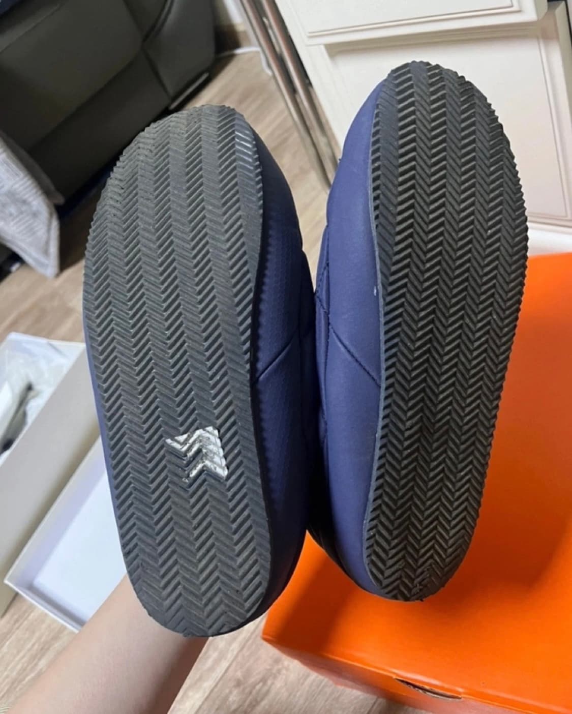 폴로 polo 패딩 슈즈 신발 250 네이비 상품이미지5