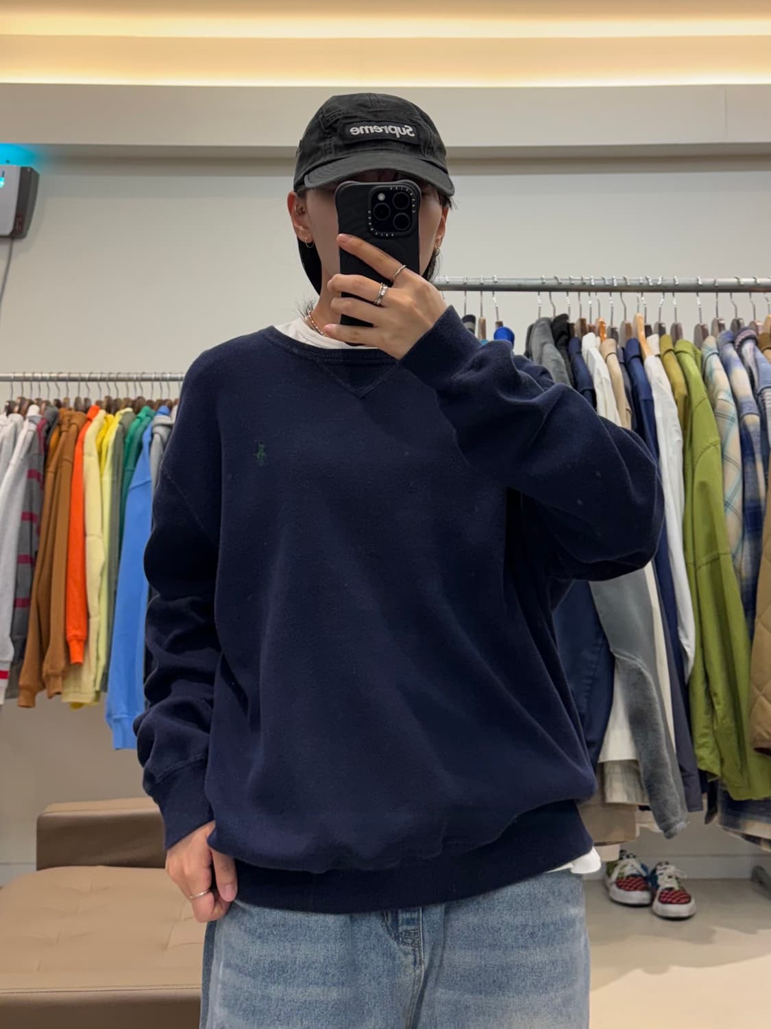 폴로 랄프로렌 코튼 크루넥 스웨터 상품이미지5