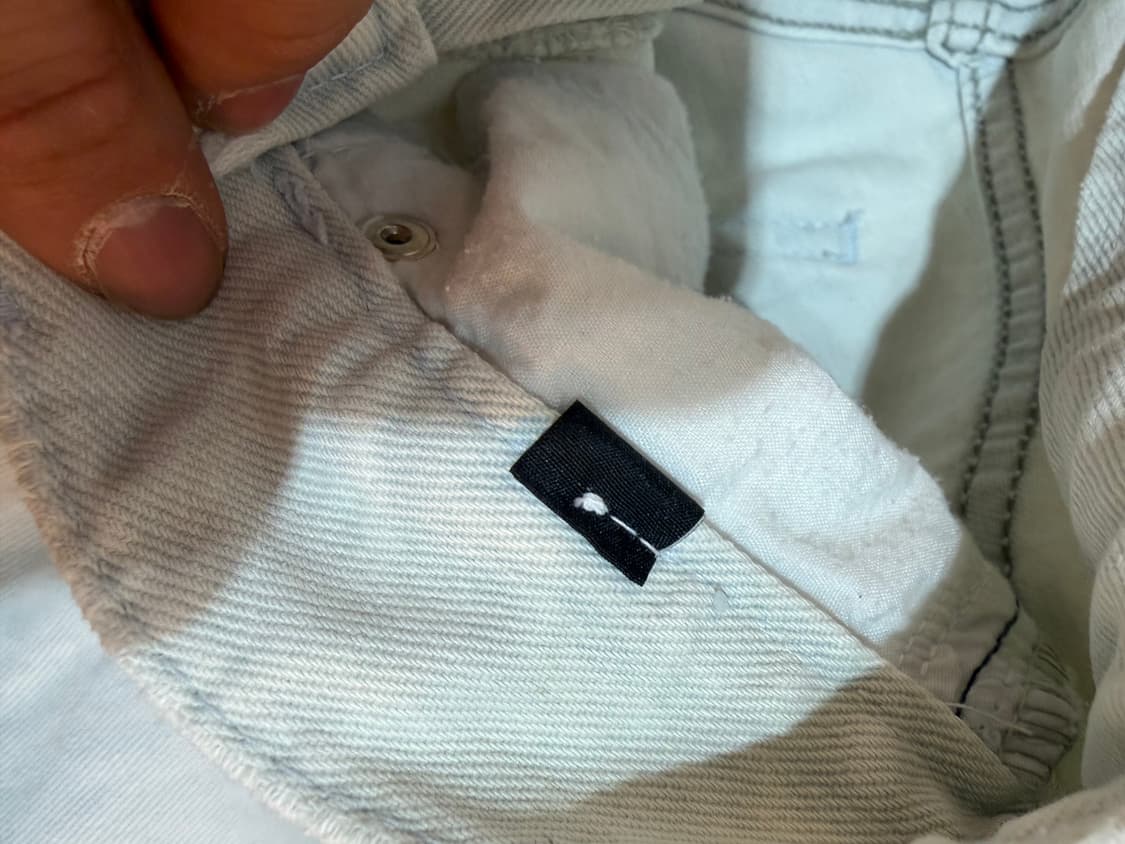 Without Summer 와이드 데님 팬츠 연청 상품이미지4