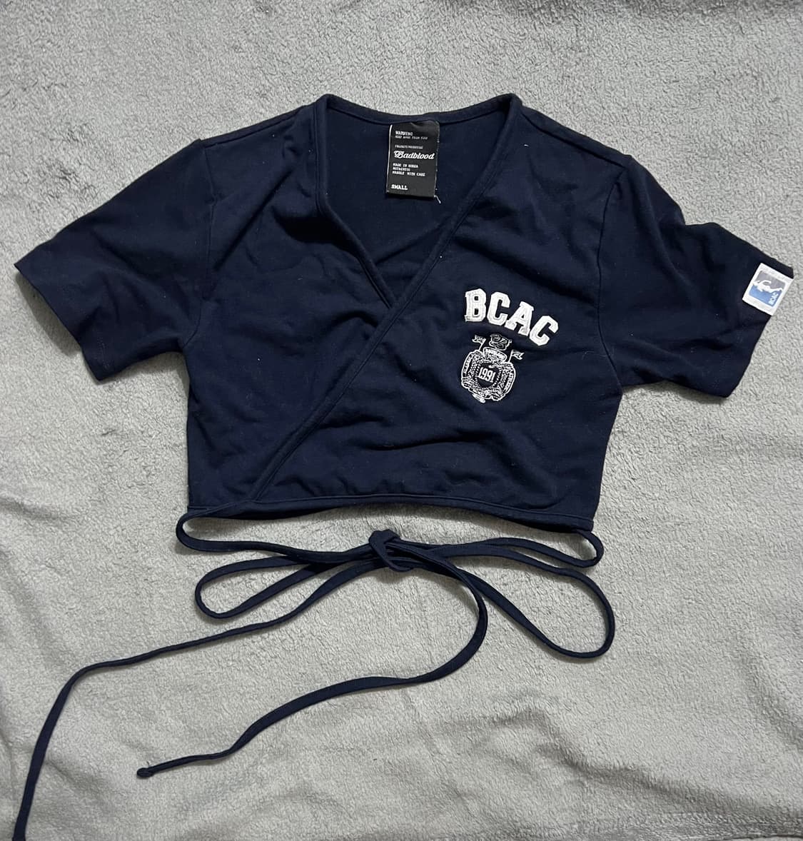 배드블러드 반팔 네이비 S 상품이미지1
