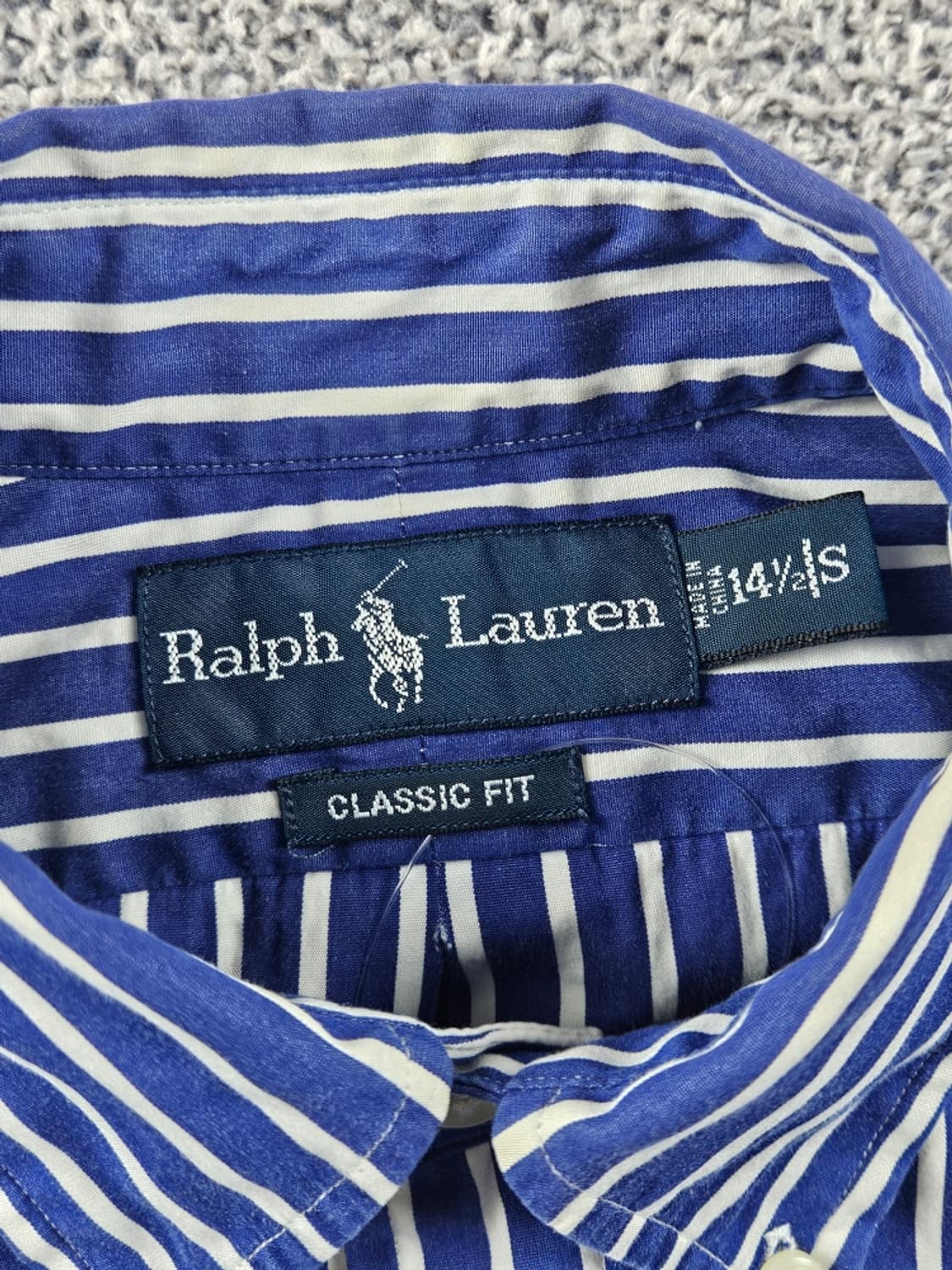 폴로랄프로렌 클래식 핏 스트라이프 패턴 셔츠 ( S ) / 11026 상품이미지9