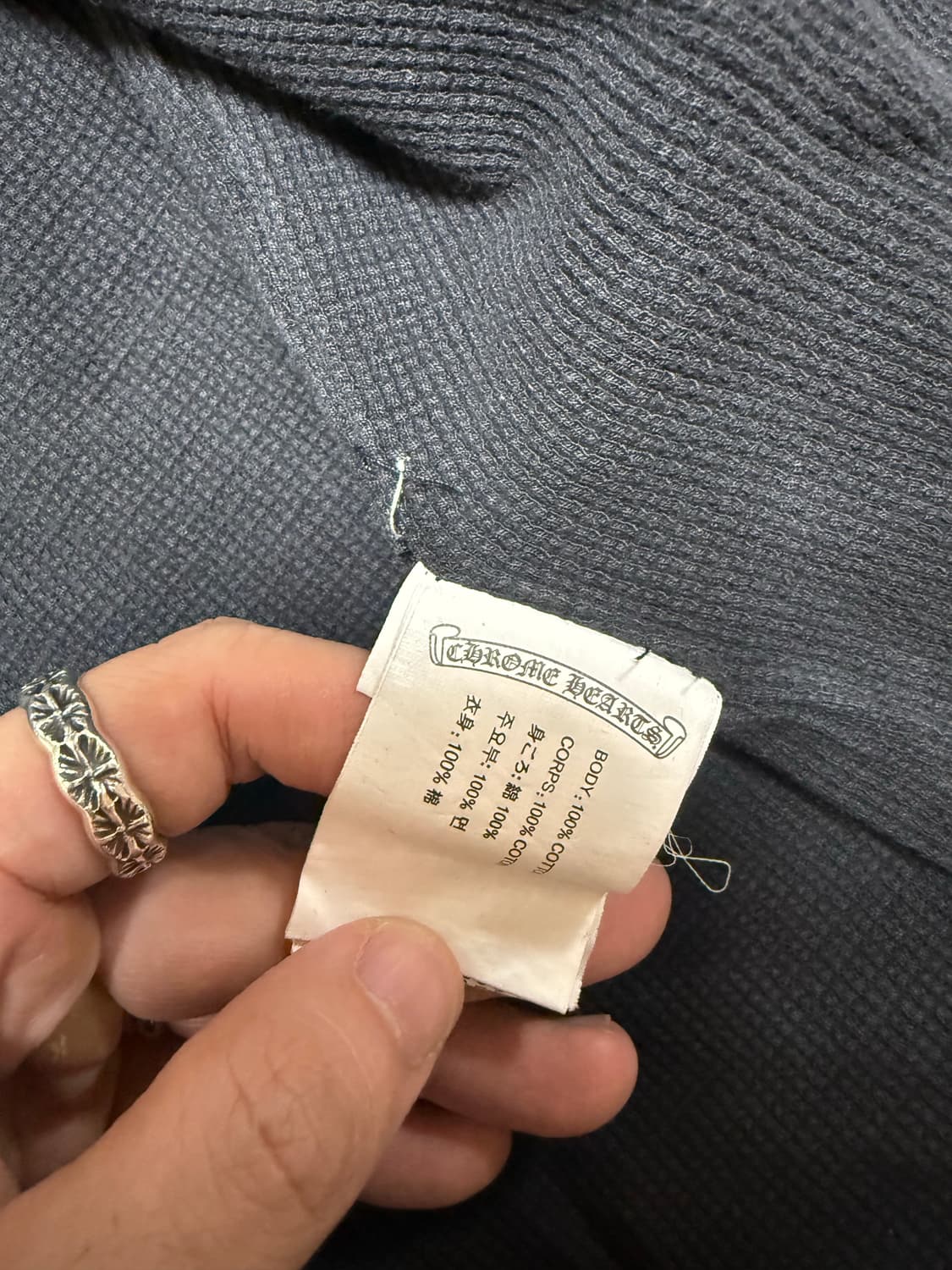 크롬하츠 써멀 후드집업 L 상품이미지5