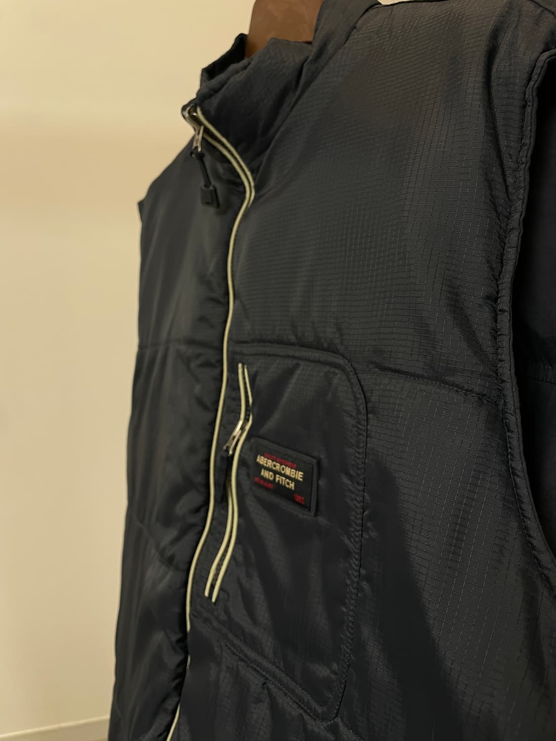 (XL) 90s 아베크롬비 덕다운 리버시블 패딩 베스트 상품이미지5