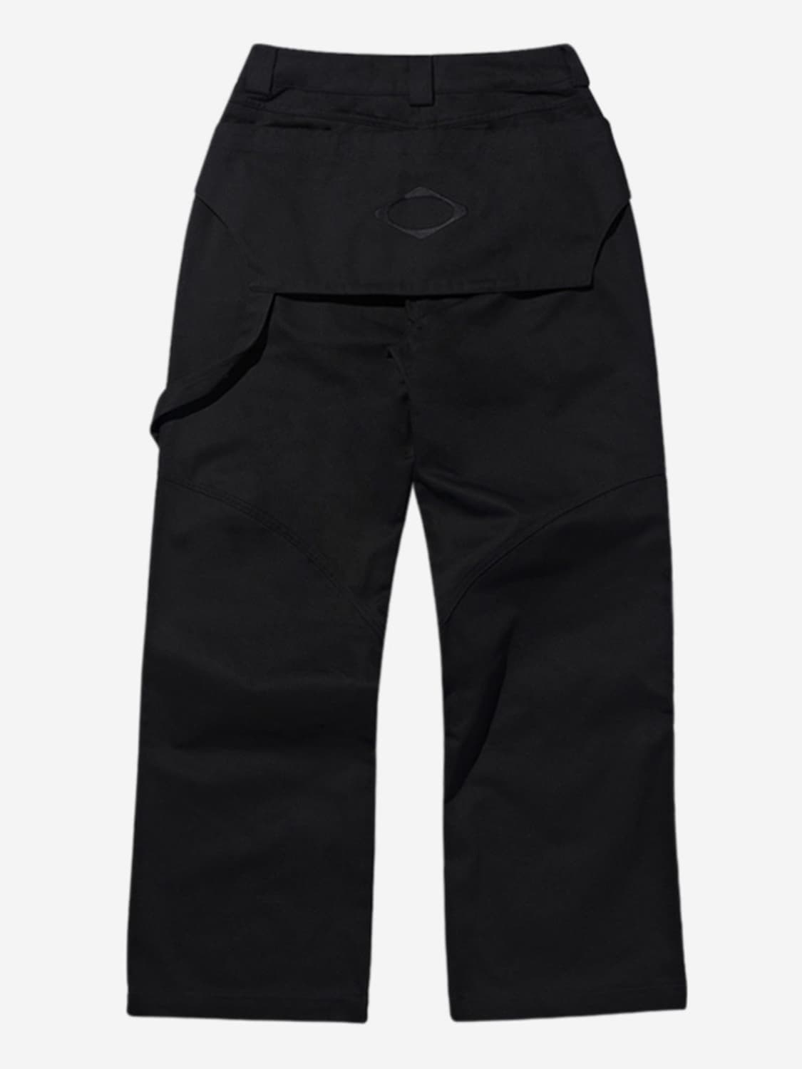 미스치프 에이프런 포켓 워크팬츠 블랙 상품이미지2