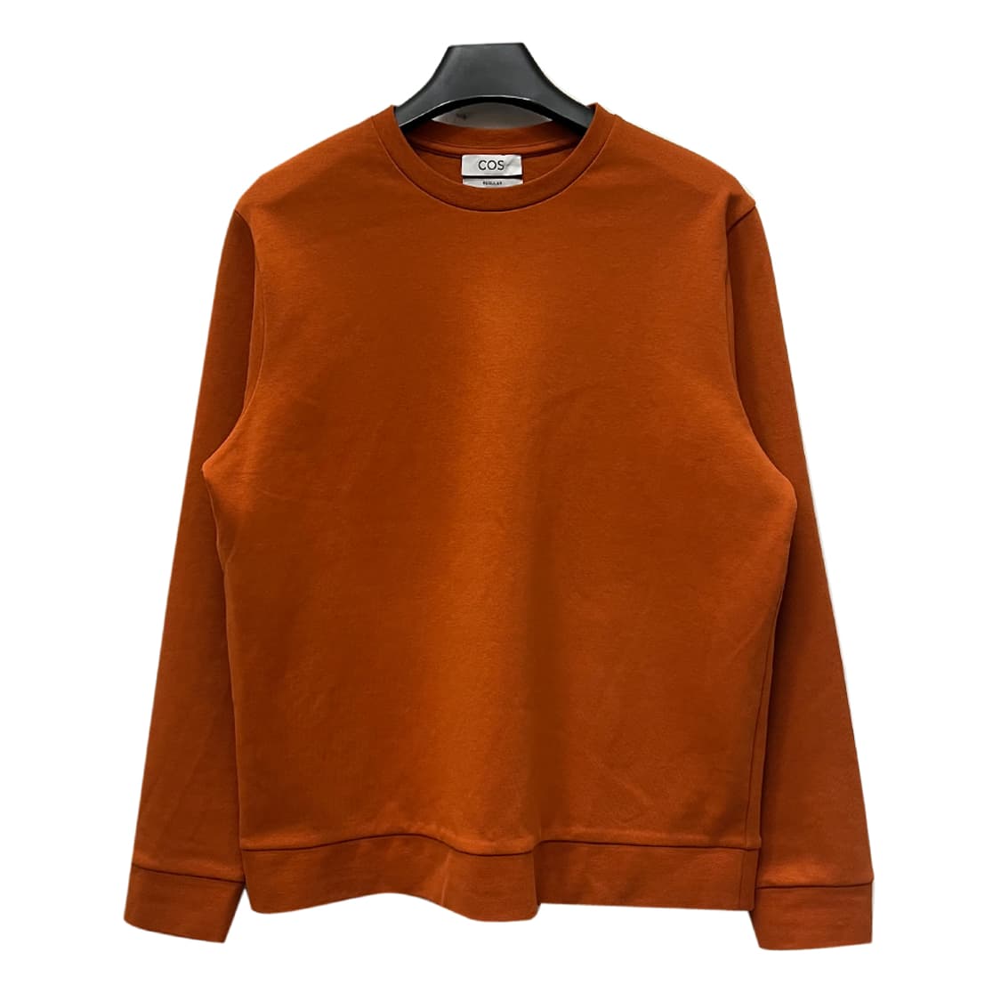 COS 코스 레귤러핏 오렌지 맨투맨 L 상품이미지1