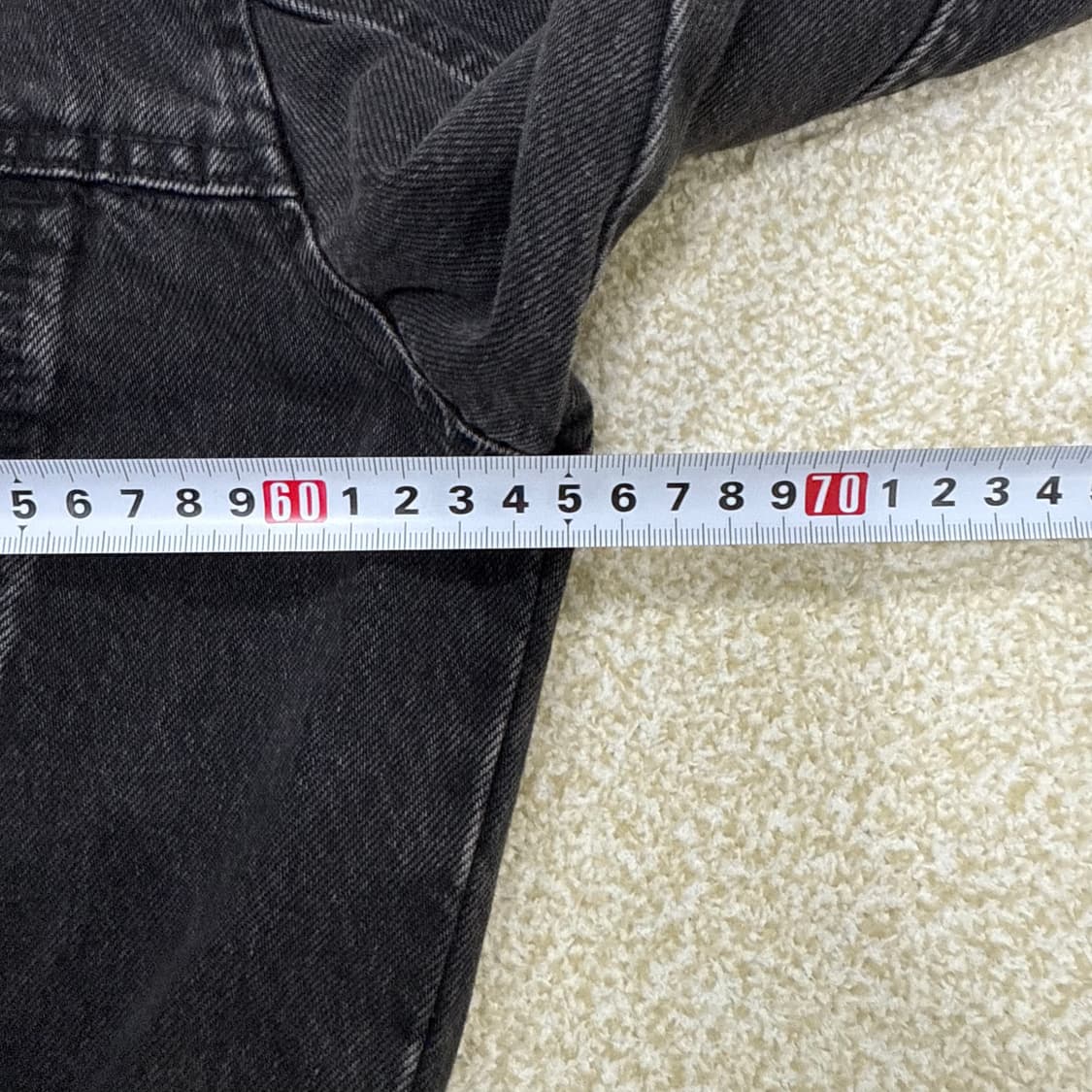 [M] 자라 데님 크롭 하프집업 1229T2 상품이미지6