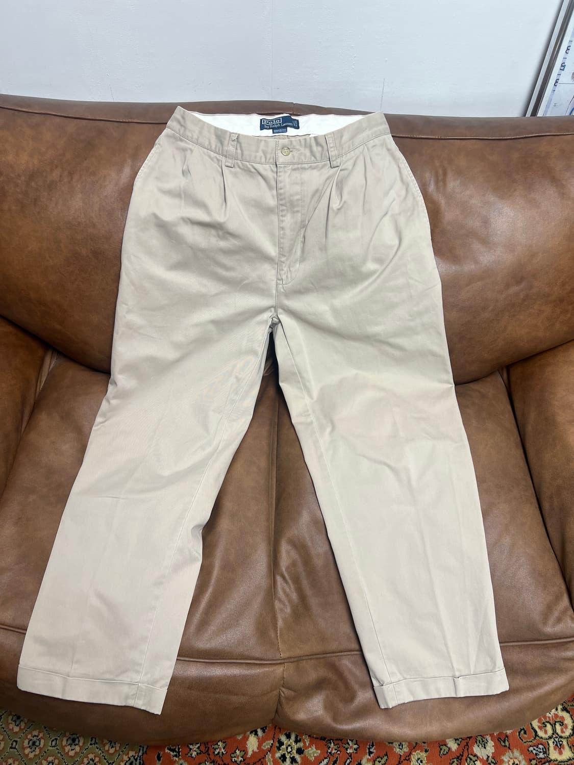 [30] 폴로 랄프로렌 빈티지 베이지 치노 팬츠 상품이미지3