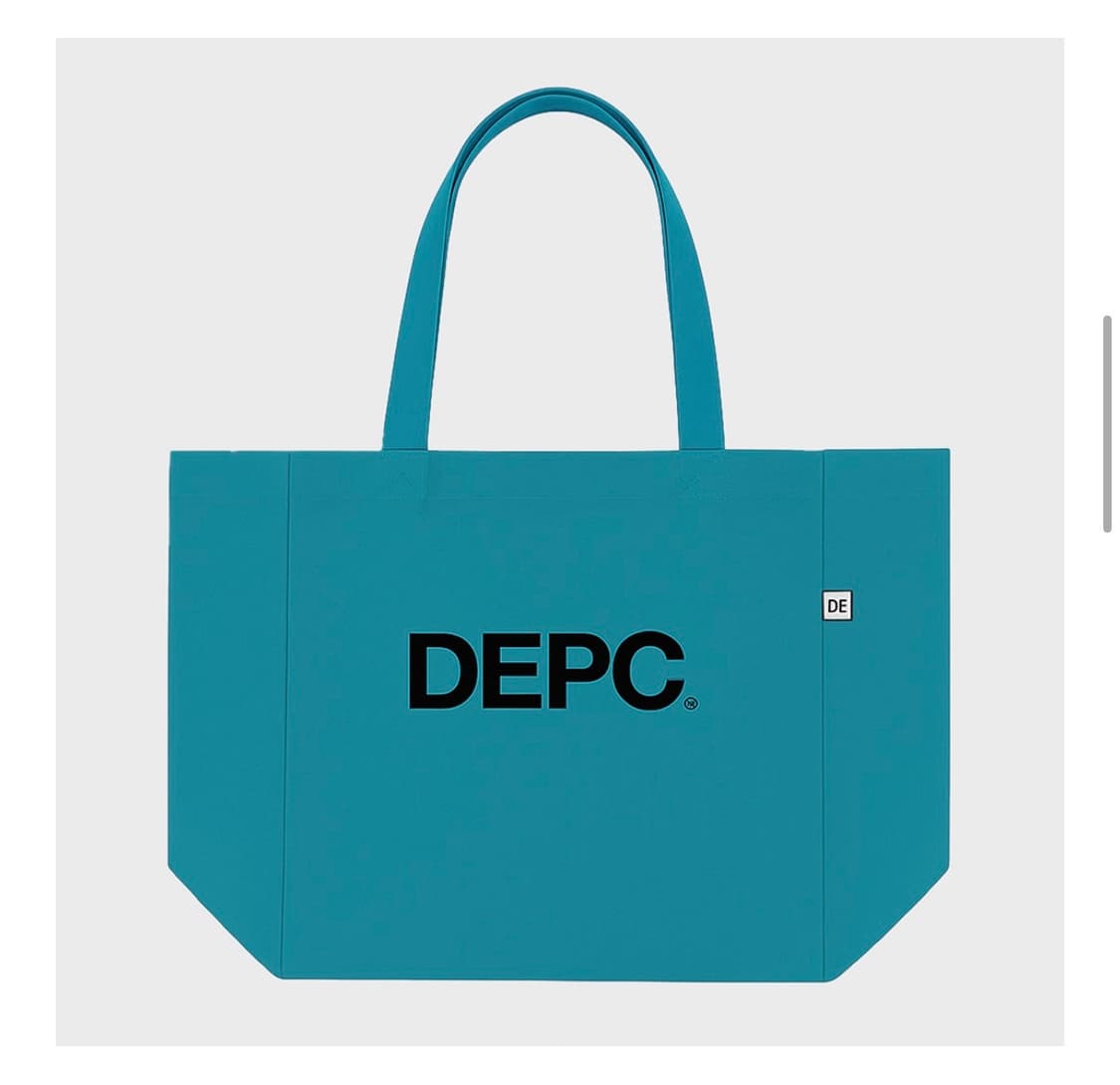뎁크 Depc logo ecobag - teal 상품이미지1