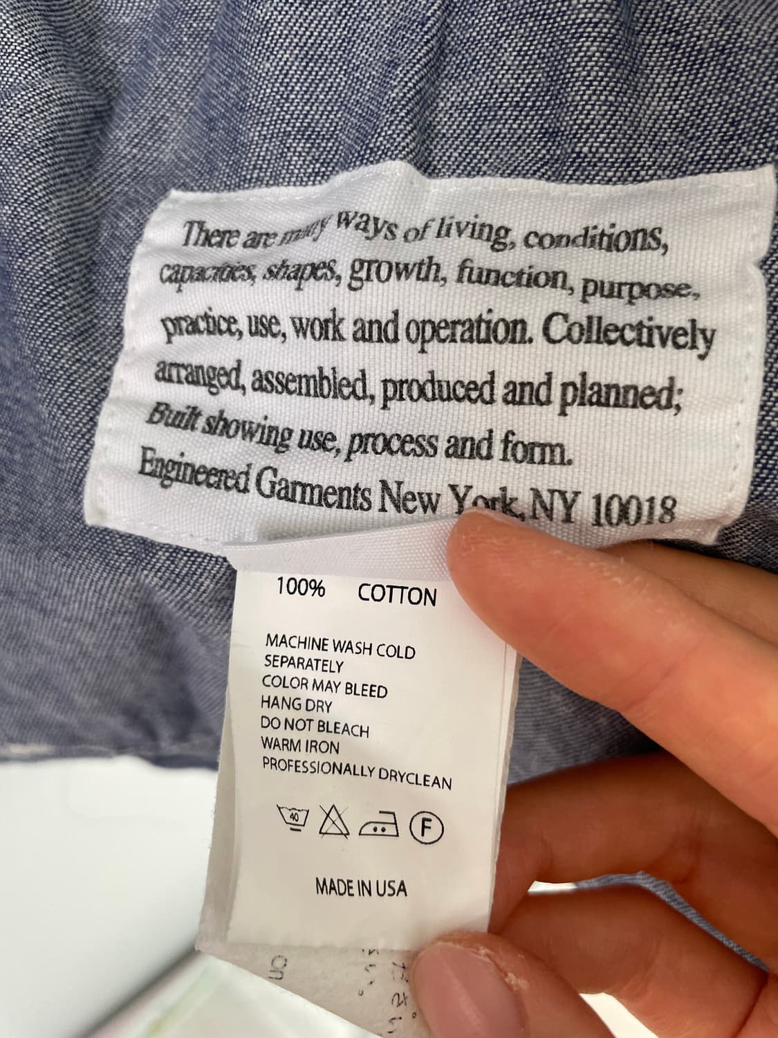 엔지니어드가먼츠 자켓 L 상품이미지8