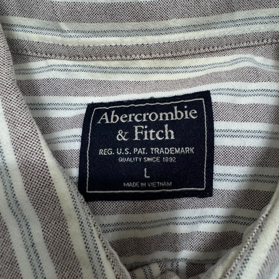 아베크롬비 스트라이프 셔츠 남방 상품이미지4