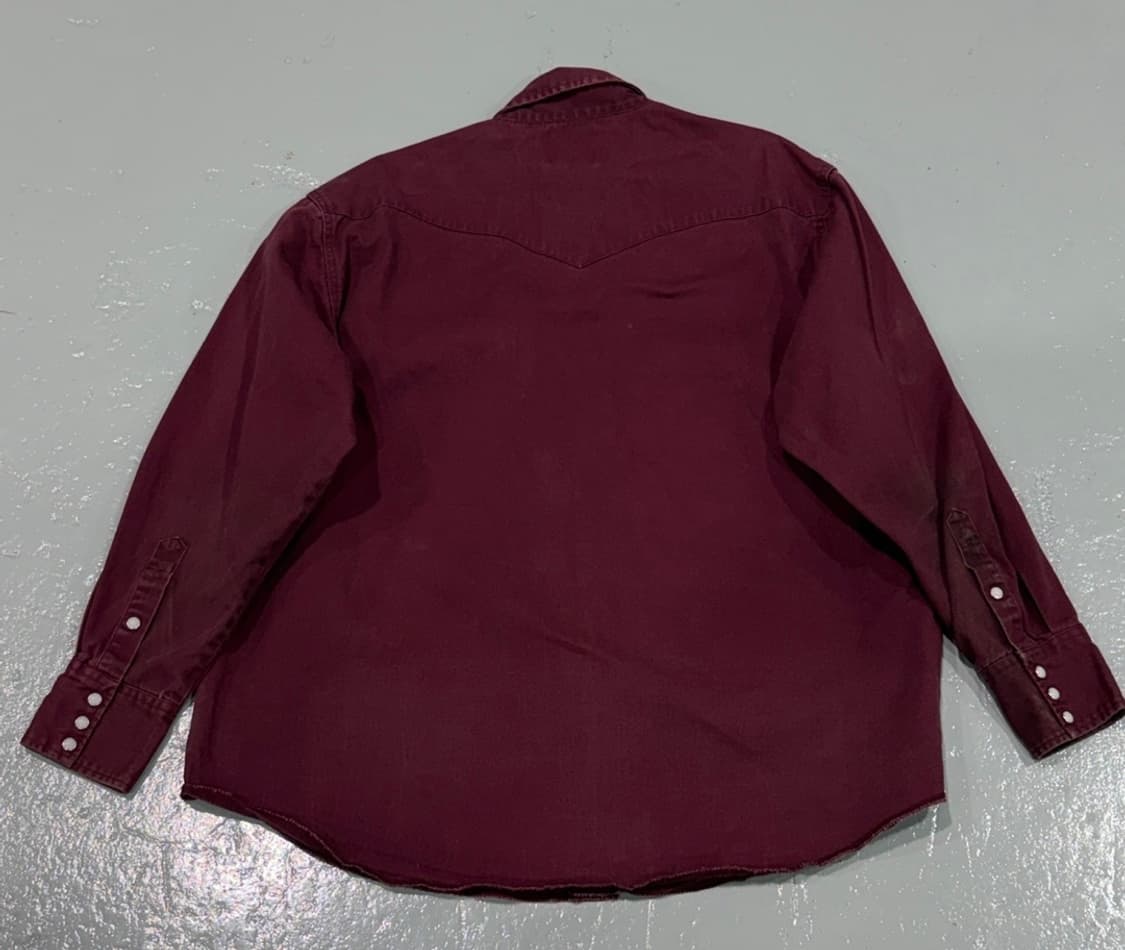 랭글러(Wrangler) 빈티지 웨스턴 셔츠 상품이미지7