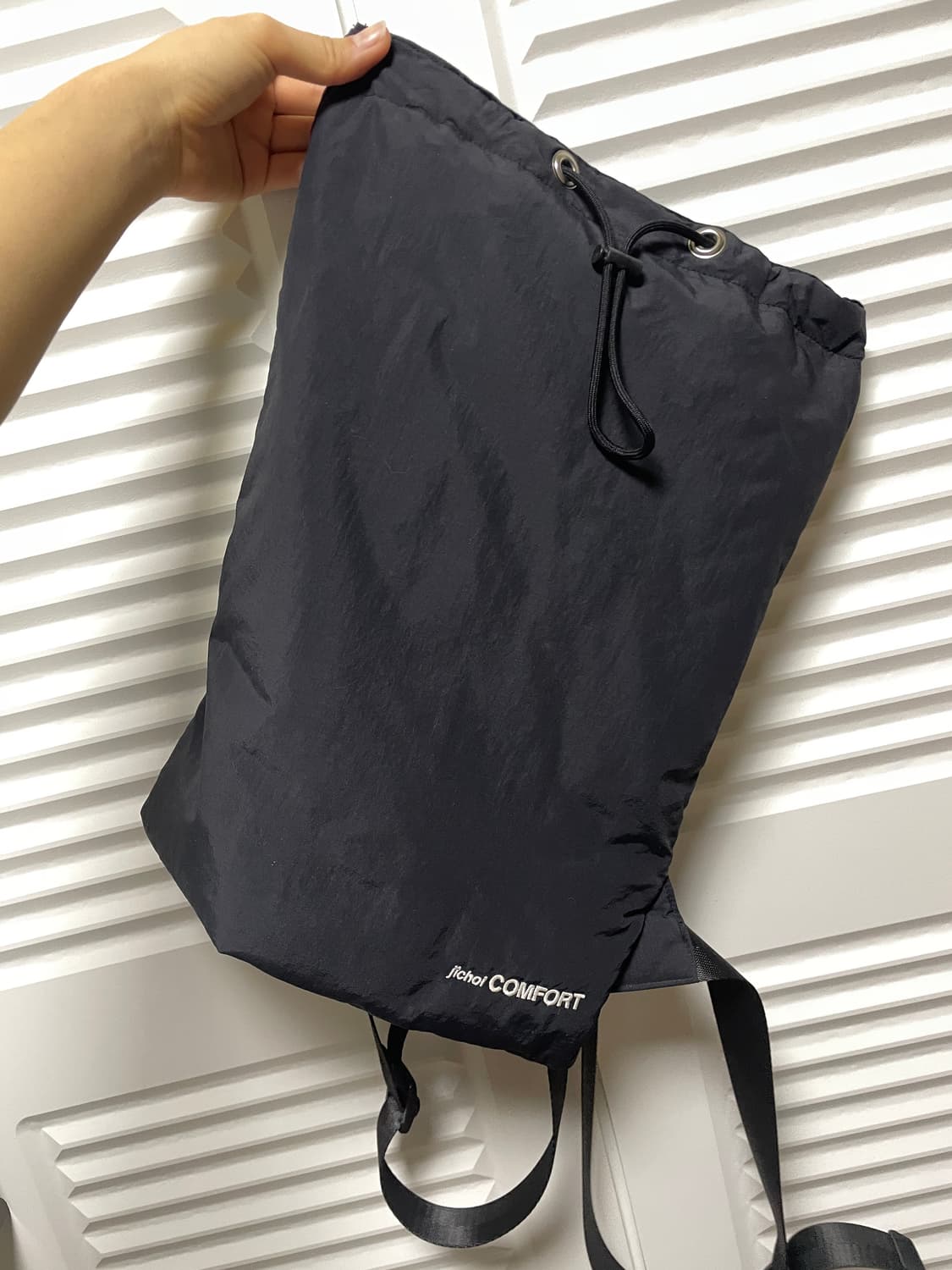 Jichoi Comfort Padded Gym Sack Black 상품이미지6