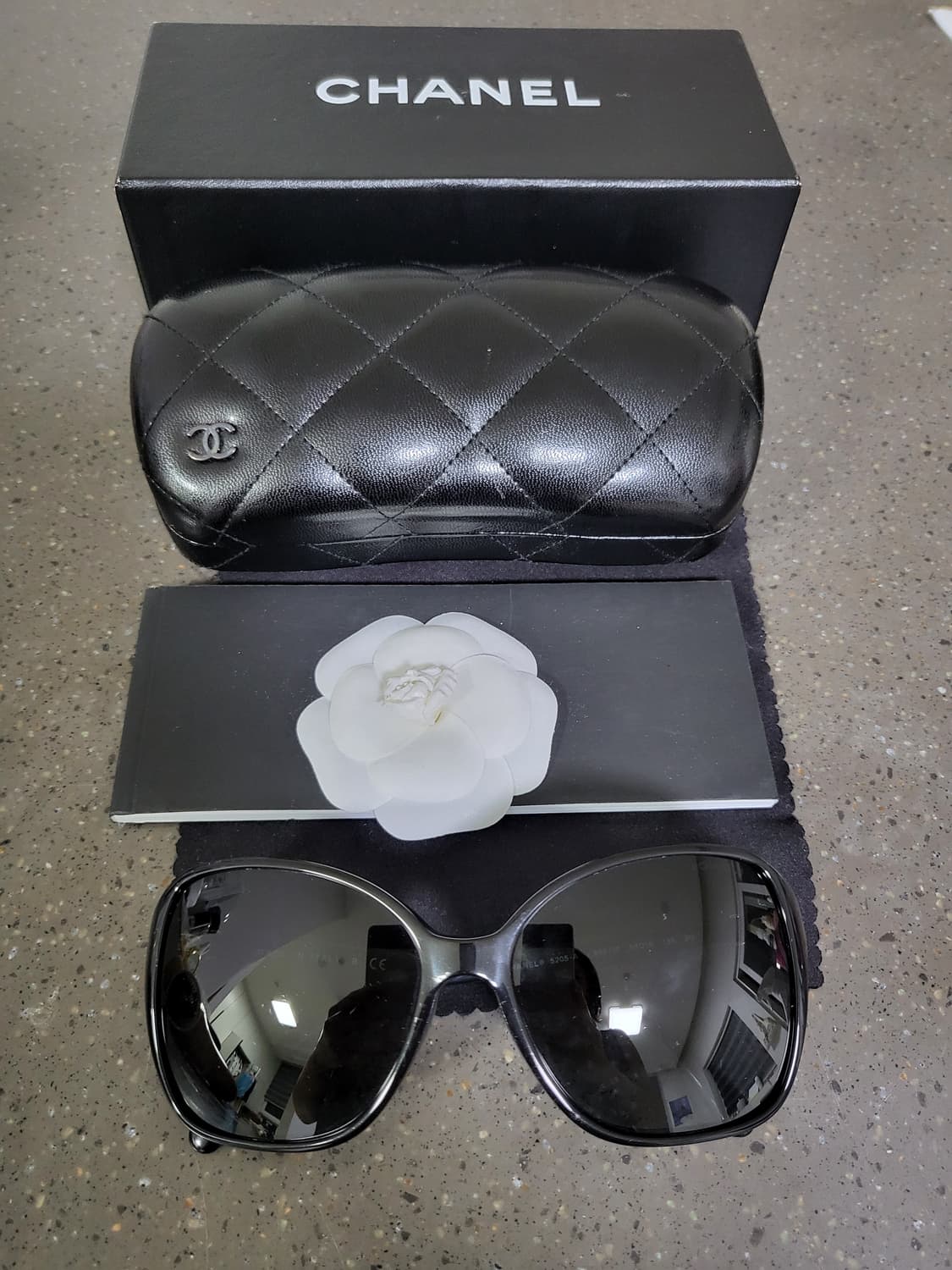(정픔)샤넬 리본 선글라스 새상품 상품이미지6