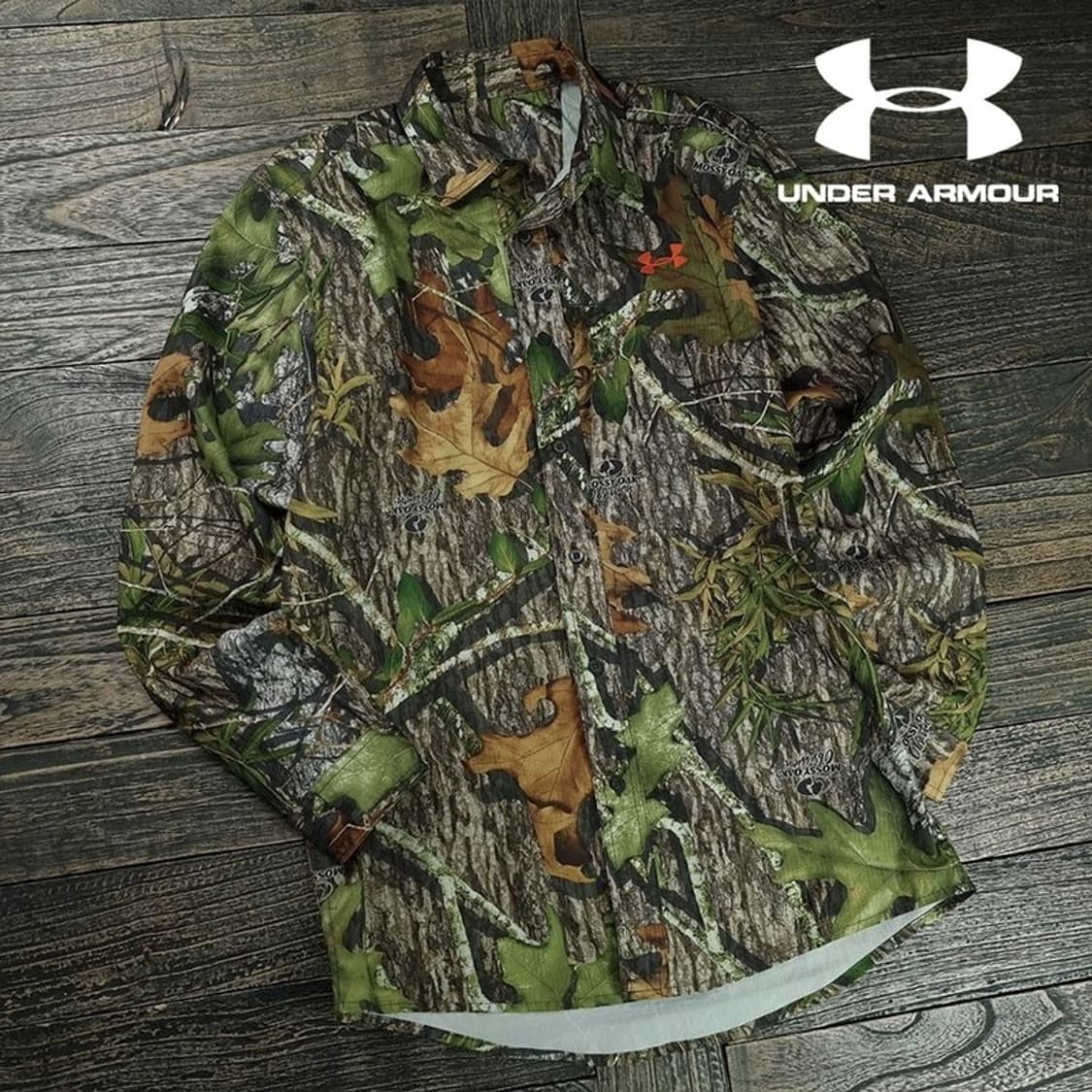 [언더아머] 리얼트리 카모 패턴 빈티지 셔츠 M19558 상품이미지1