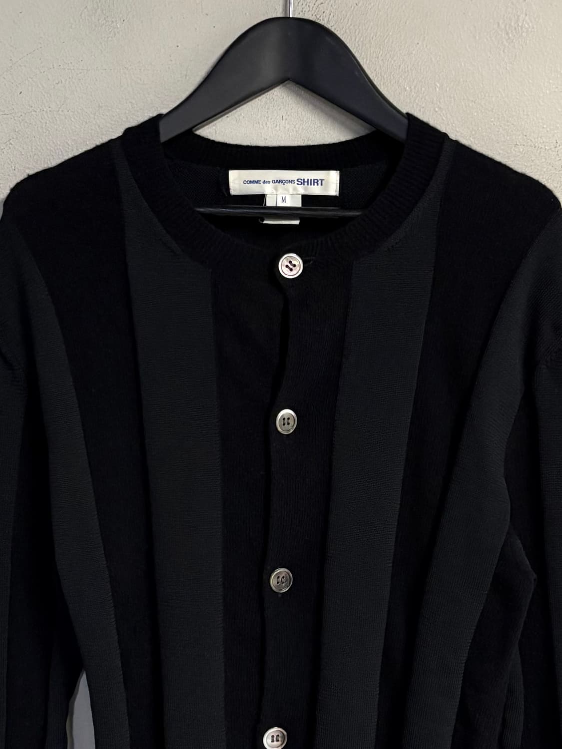COMME des GARCONS panel knit cardigan  상품이미지2
