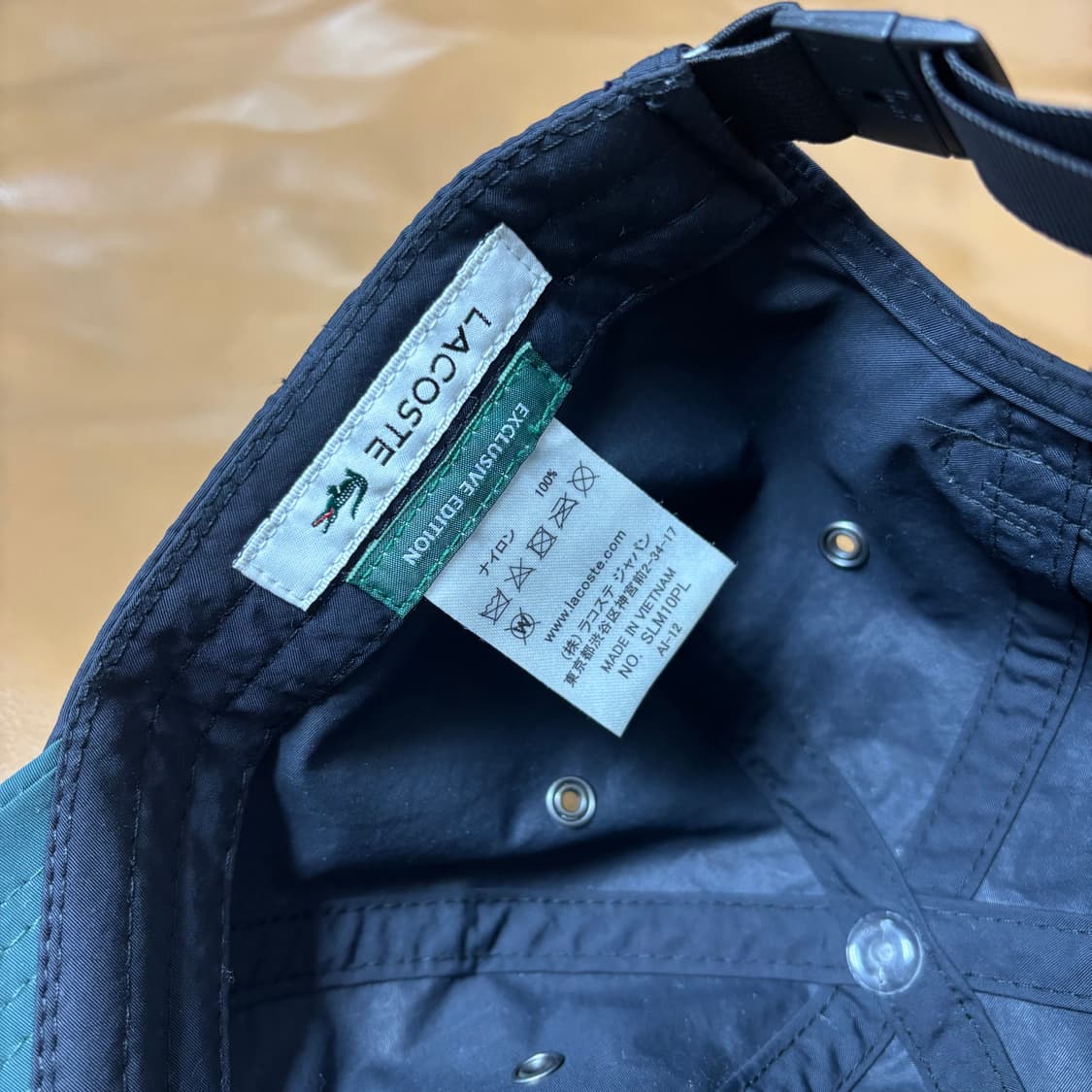 Beams Lacoste 빔스 빔즈 라코스테 6패널 볼캡 모자 요트 클럽 상품이미지9