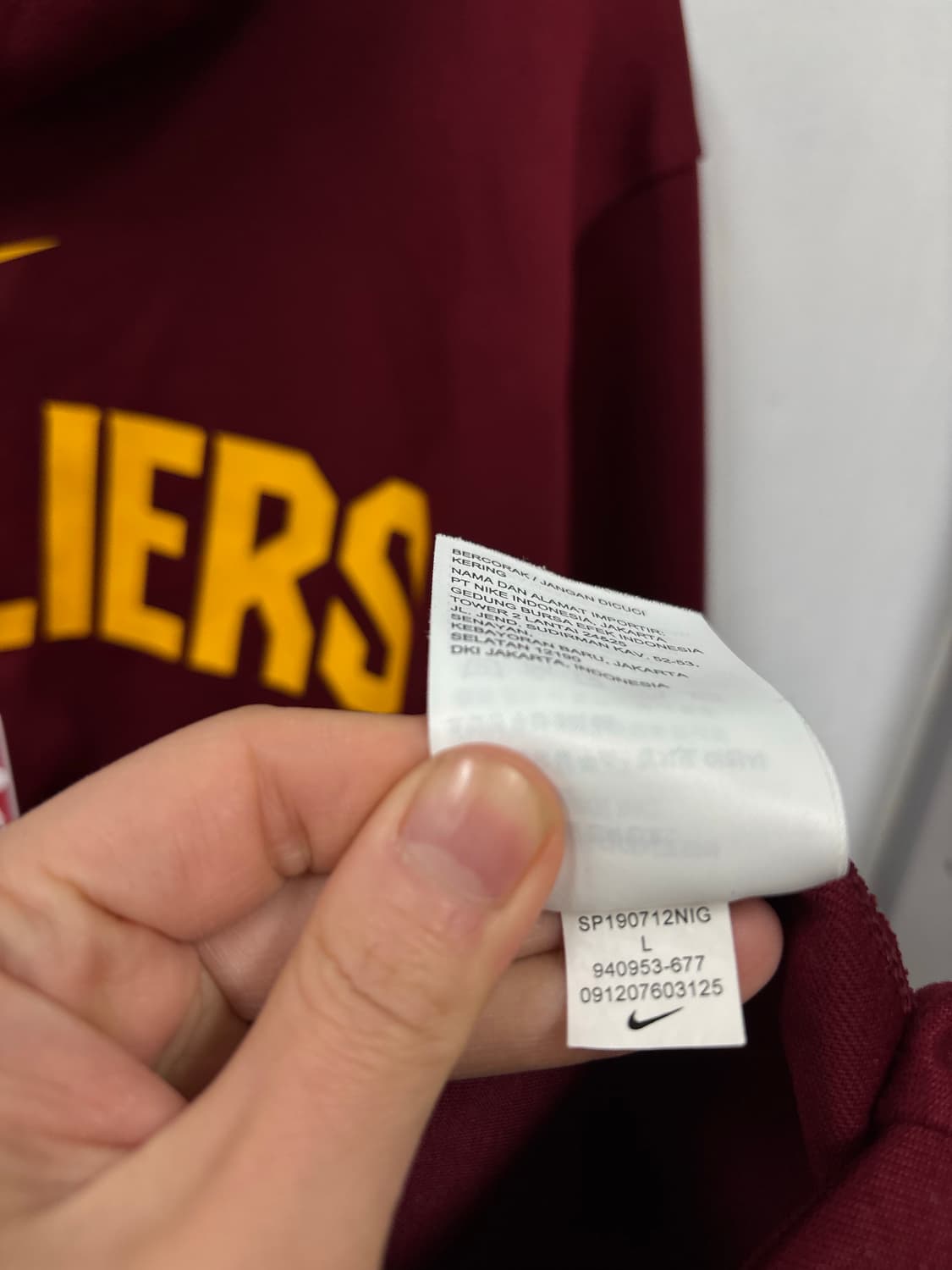 나이키x NBA드라이핏 후드티 상품이미지7