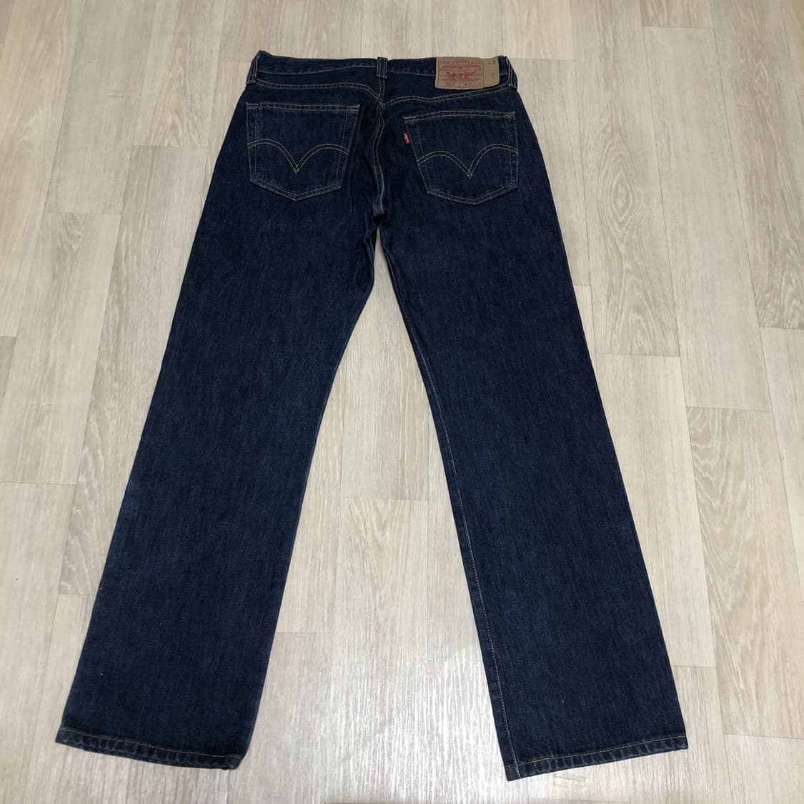 (31) 00's 리바이스 Levi's 501 스트레이트핏 중청 데님 상품이미지10