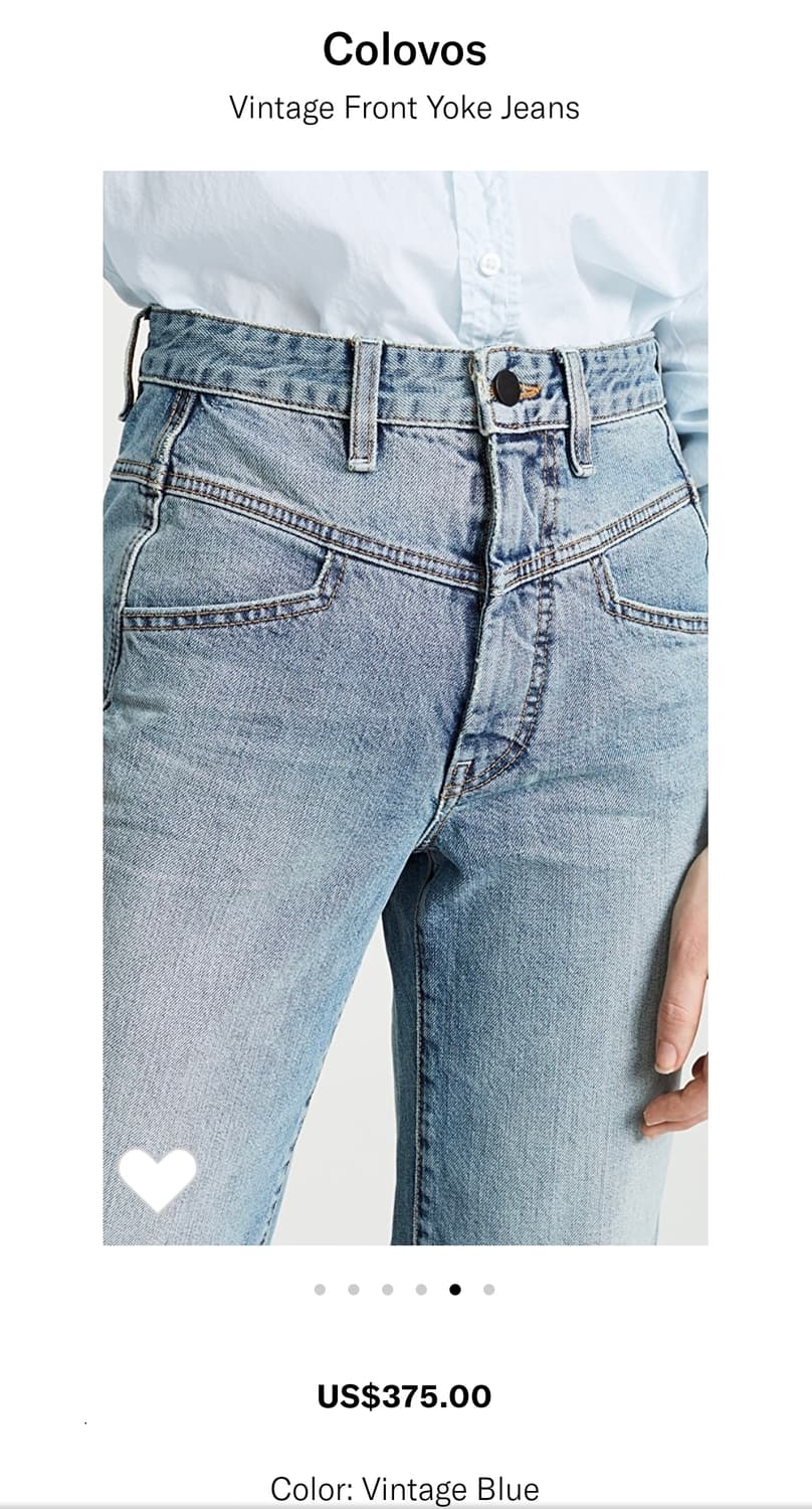 colovos 청바지 25사이즈 상품이미지3